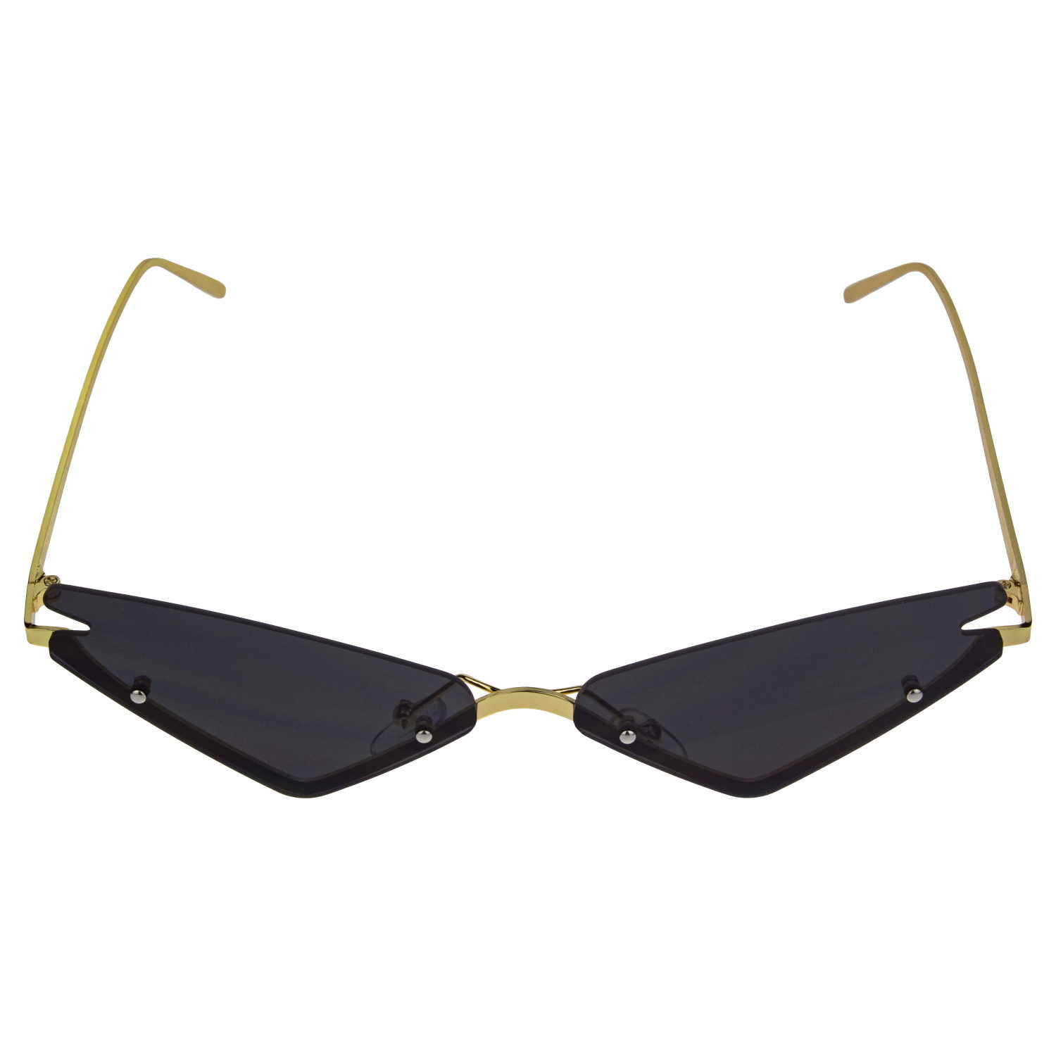 Солнцезащитные очки Lukky Fashion, узкие, черный