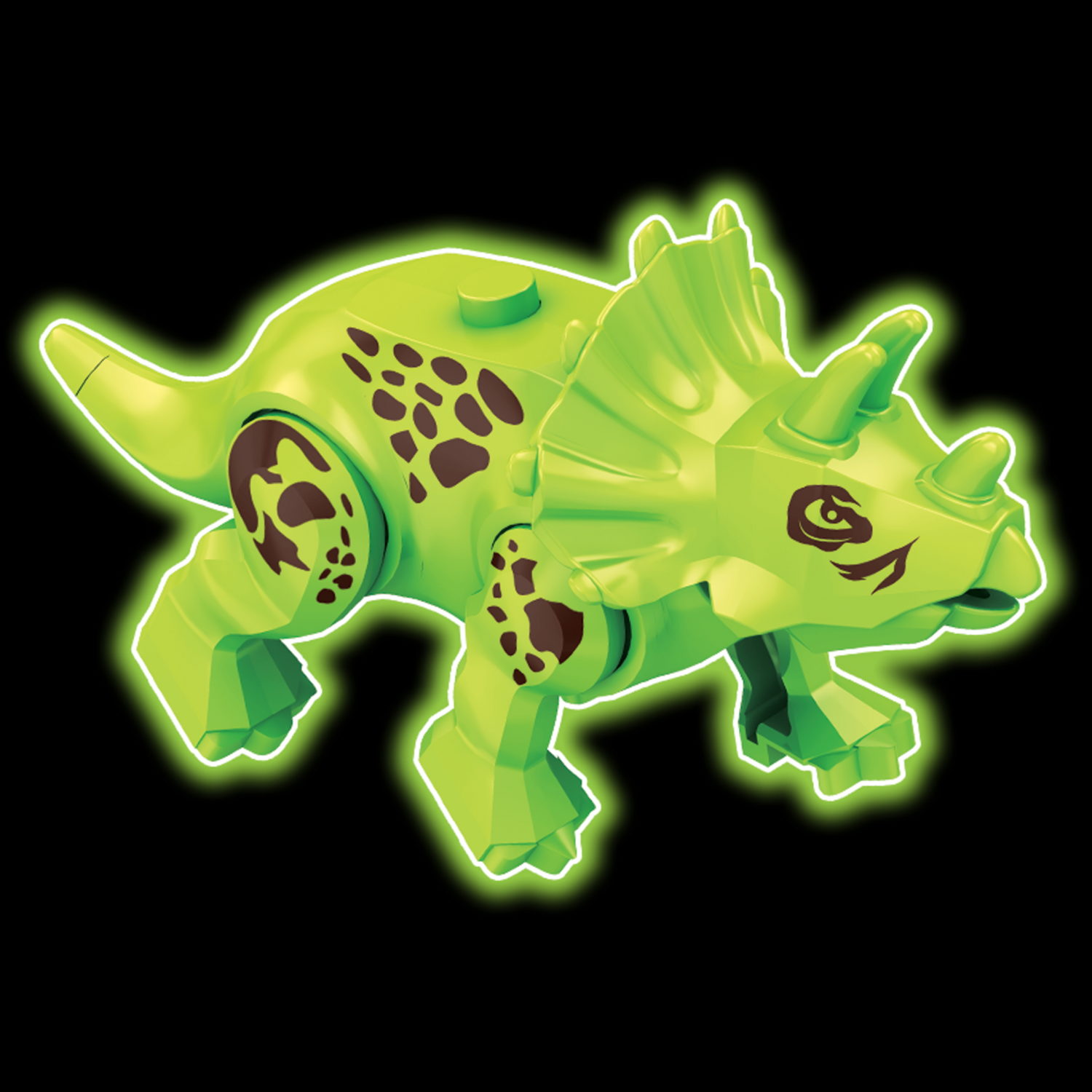 Конструктор 1TOY Blockformers Люминозавры, 8 видов