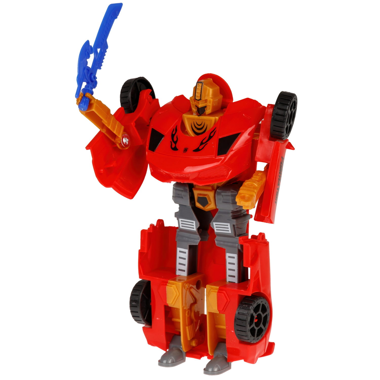 1toy Transcar mini робот-трансформер, 8 см, блистер, в асс. 6 видов