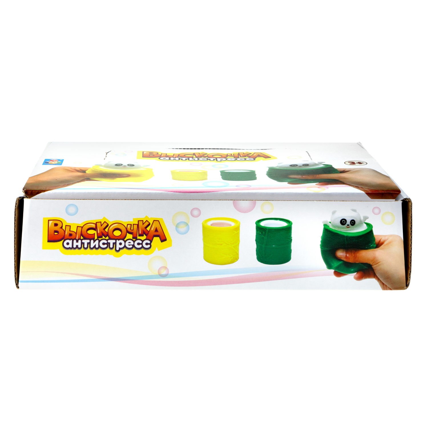 1TOY Жмяка Выскочка.Панда