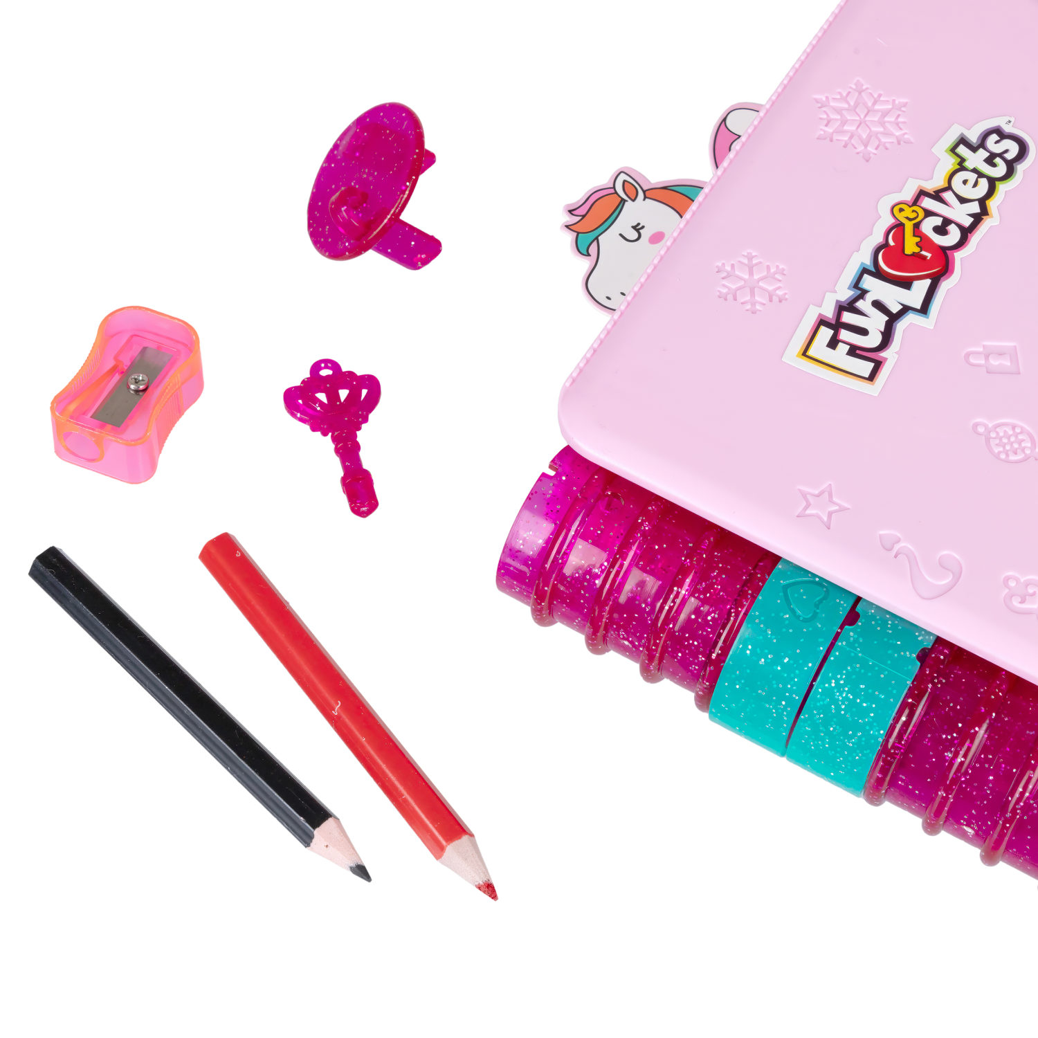 Funlockets Дневник с секретами Magic, 30+ сюрпризов, игровой набор для девочки