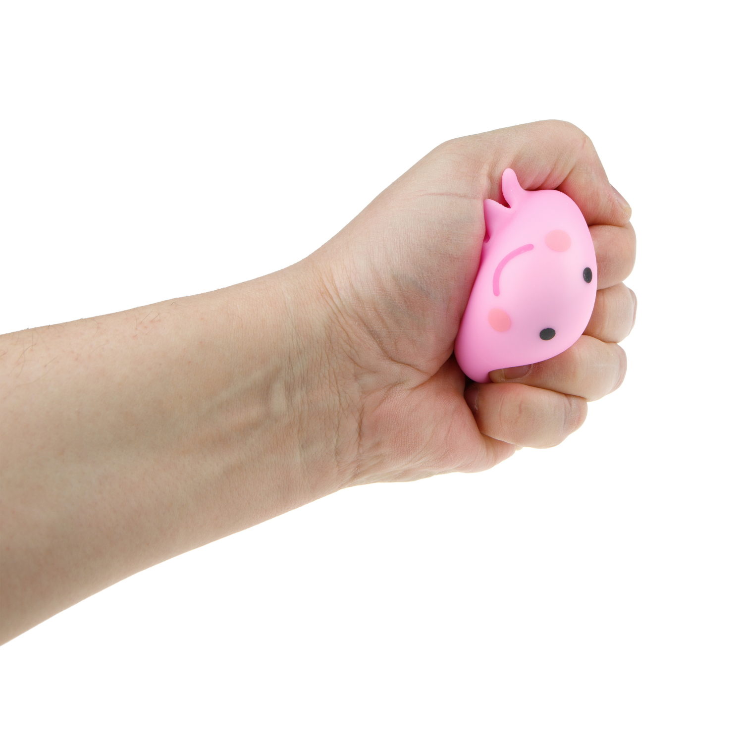 Антистресс-игрушка для рук 1TOY Крутой замес Осьминог, розовый