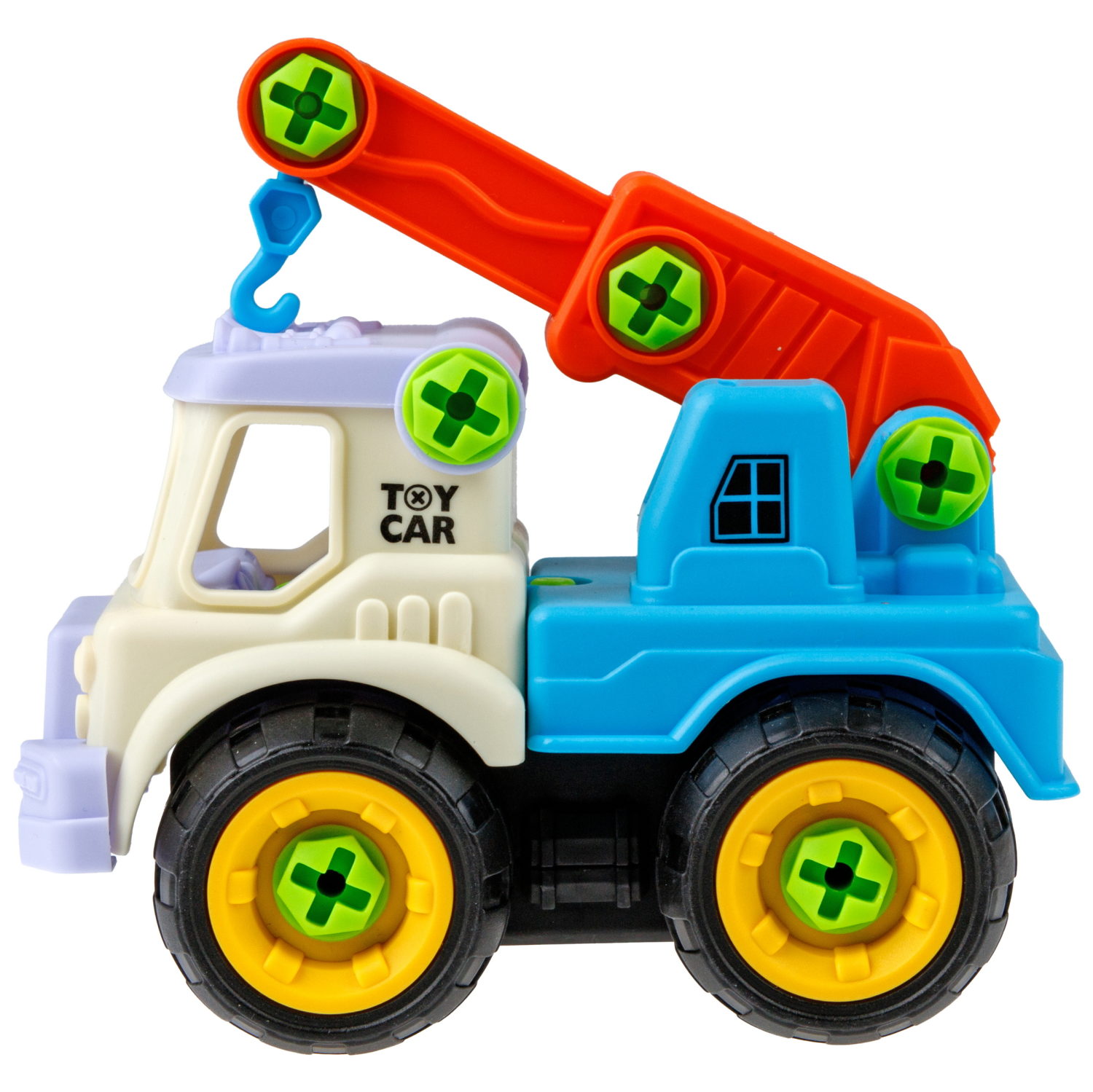 1toy Новостройка строительная техника, сборно-разборная, в асс. 4 вида (пакет)