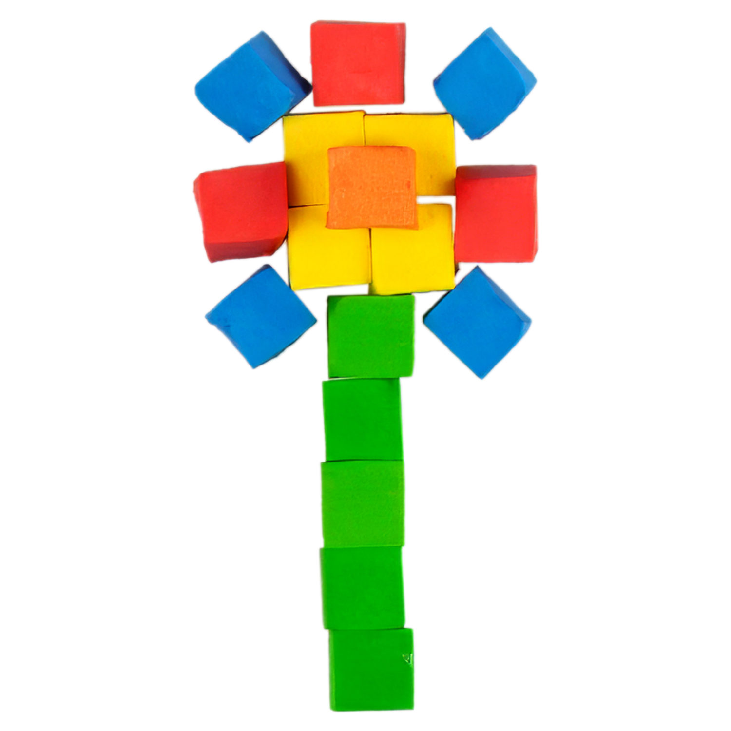 Конструктор-пластилин Gummy Blocks Микс липучка, липкий, мягкий