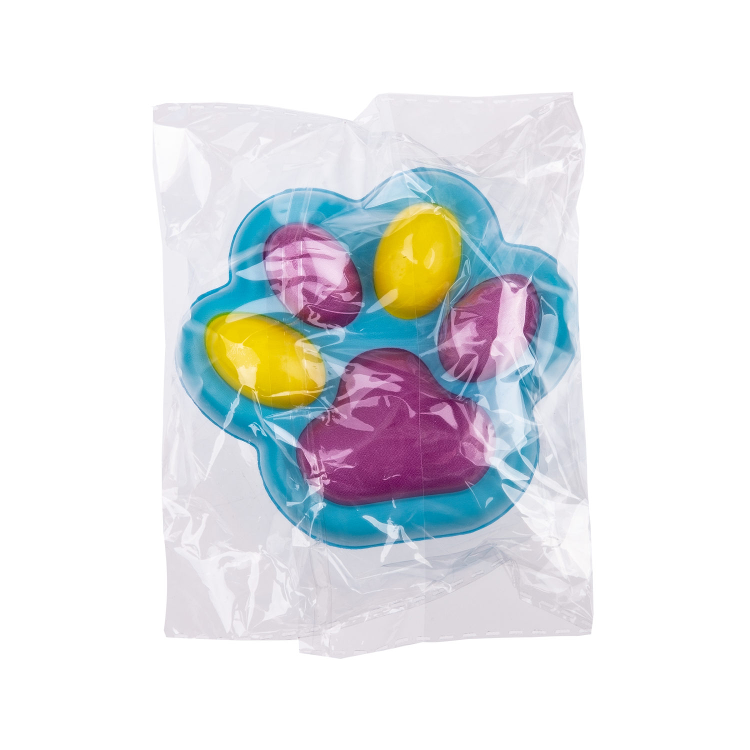 1toy Жмяка лапка-антистресс 6 шт. в ассорт. 8*8*3 см