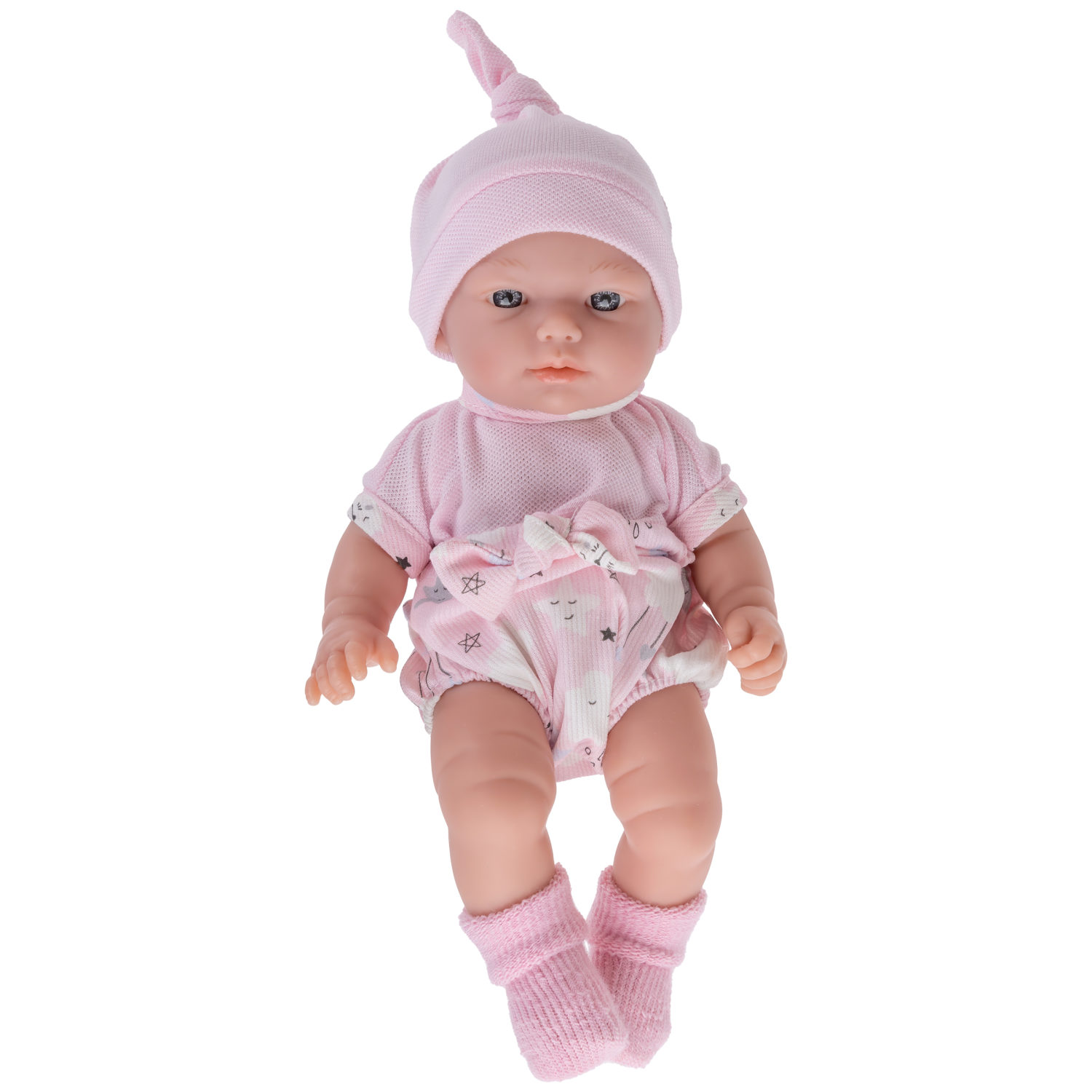 Куклы-двойняшки Arias ELEGANCE BABIS GEMELOS 26 см, винил, с соской и люлькой-переноской, Испания