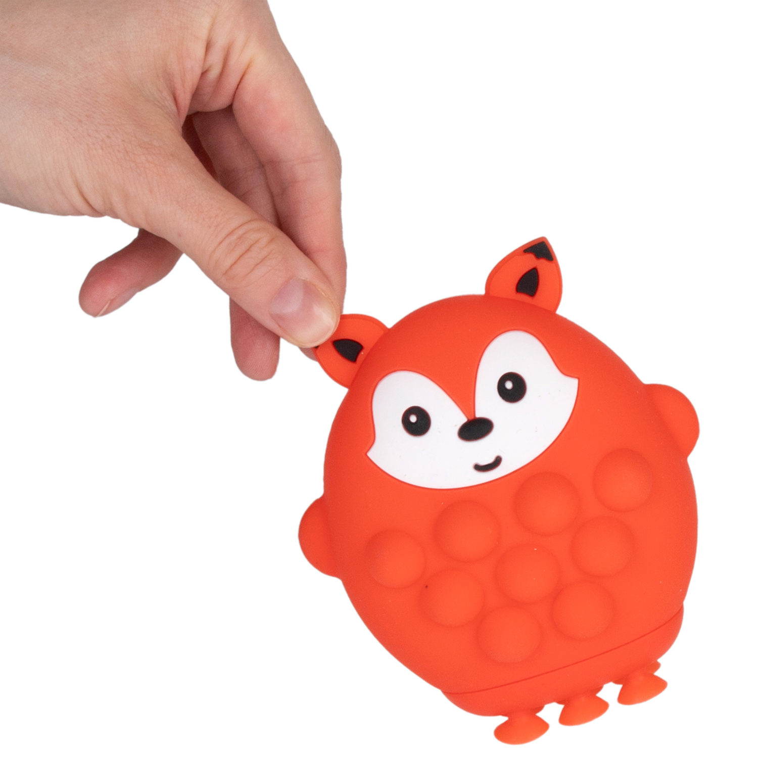 1TOY Жмяка Hit Pop It "Животные" 11х9х5 см, лиса