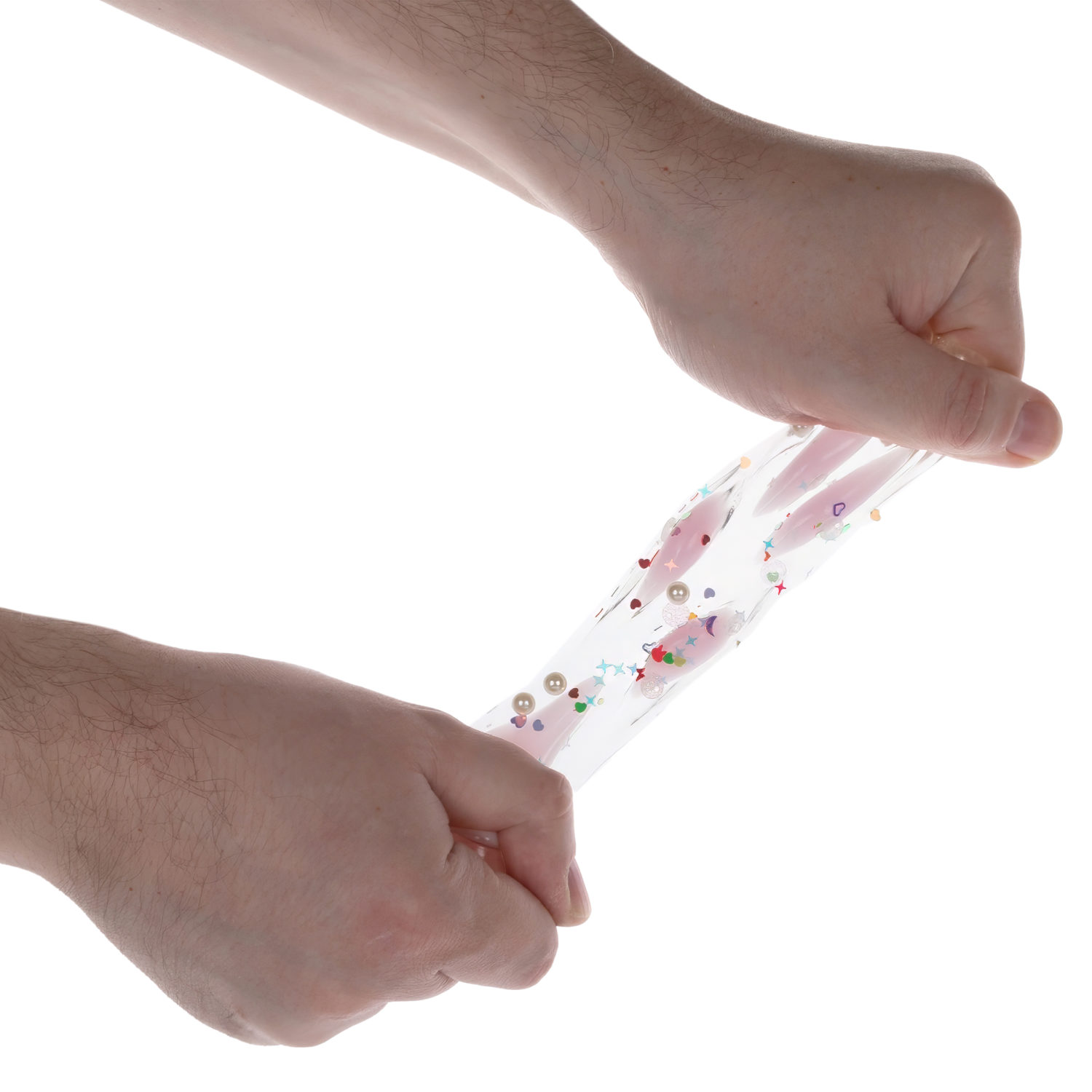 Таба лапа прозрачная 1TOY Крутой замес, 6,5х3 см, в ассортименте