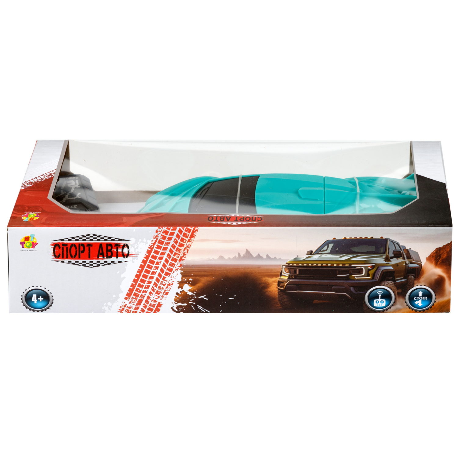 Машинка на пульте управления 1TOY Спортавто