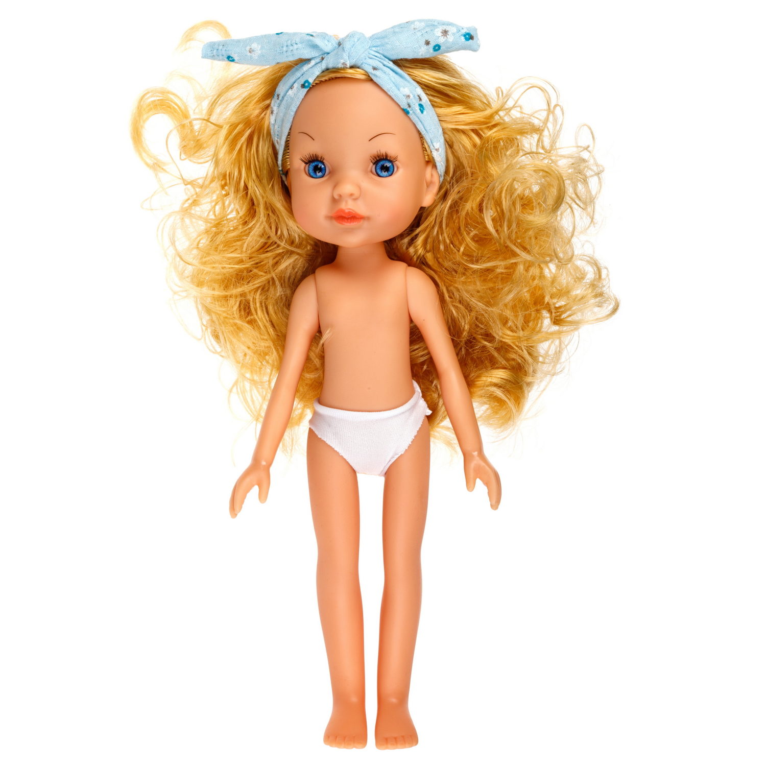 Кукла для девочки 1TOY Alisa испанский стиль, блондинка с длинными волосами, маленькая, 23 см