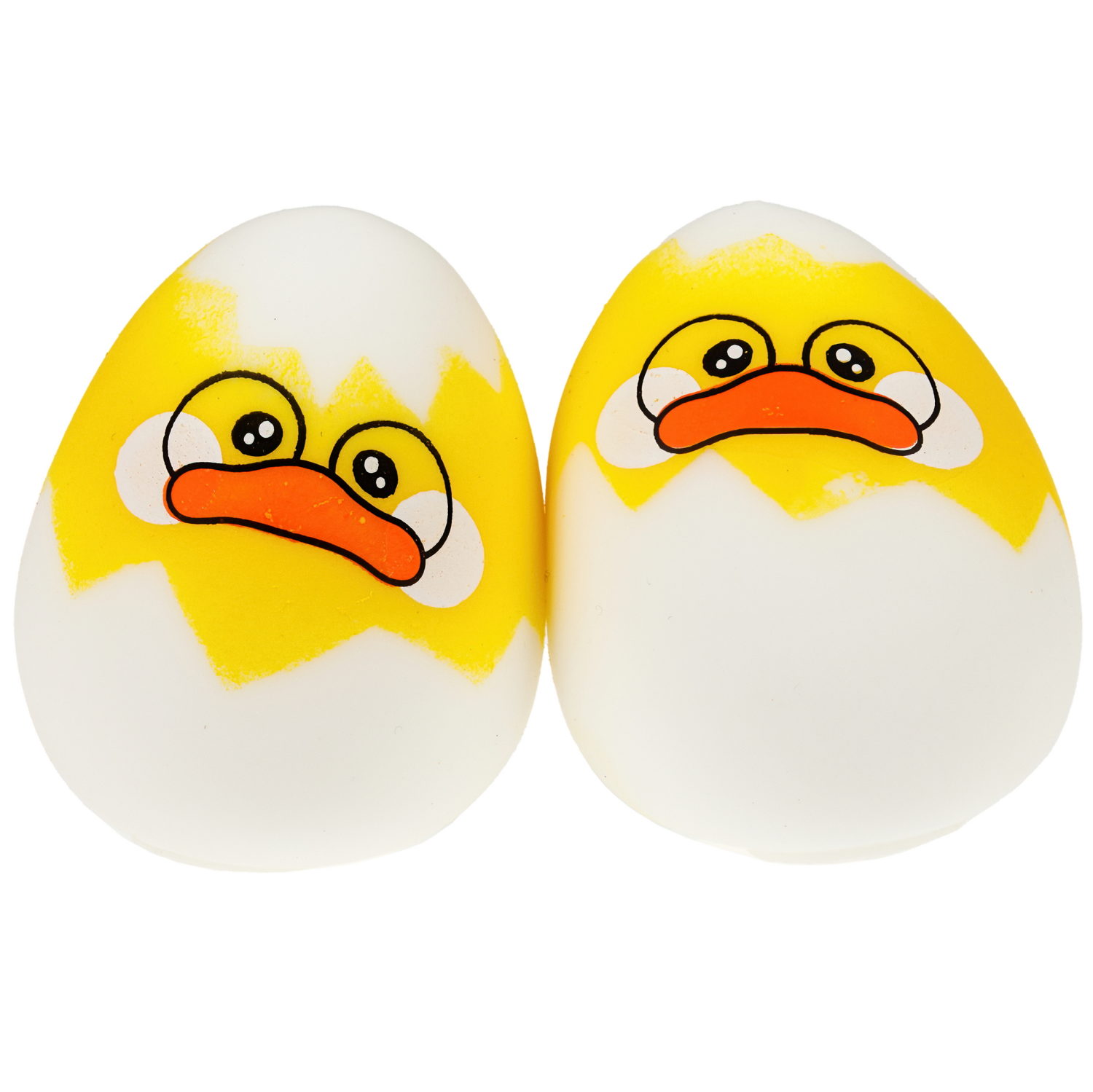 Игрушка-антистресс 1TOY Крутой замес Залиплющ, Яйца вкрутую, 5,5*4,5*4 см