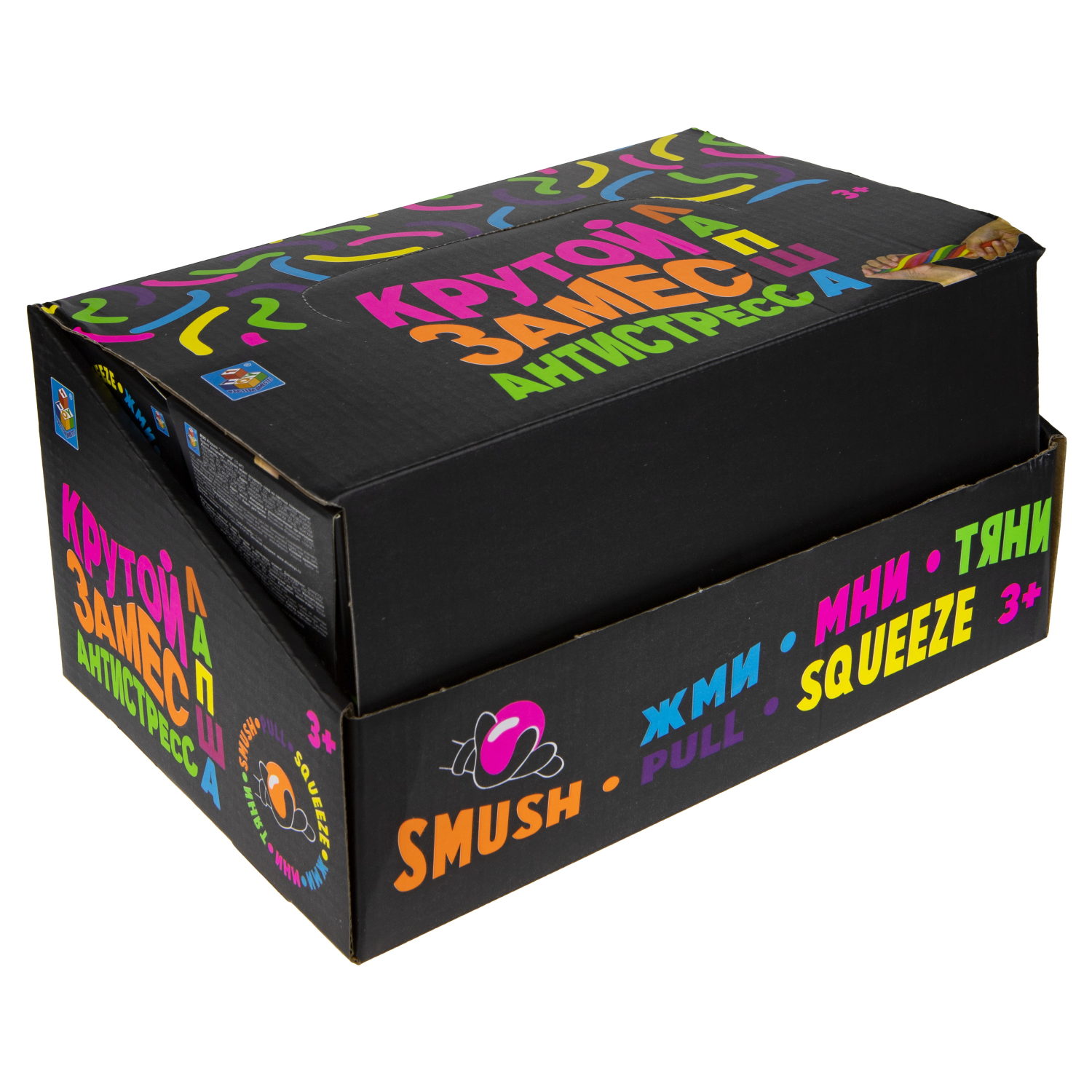 1TOY Крутой замес, игрушка-антистресс, лапша тянущаяся, 1 шт.