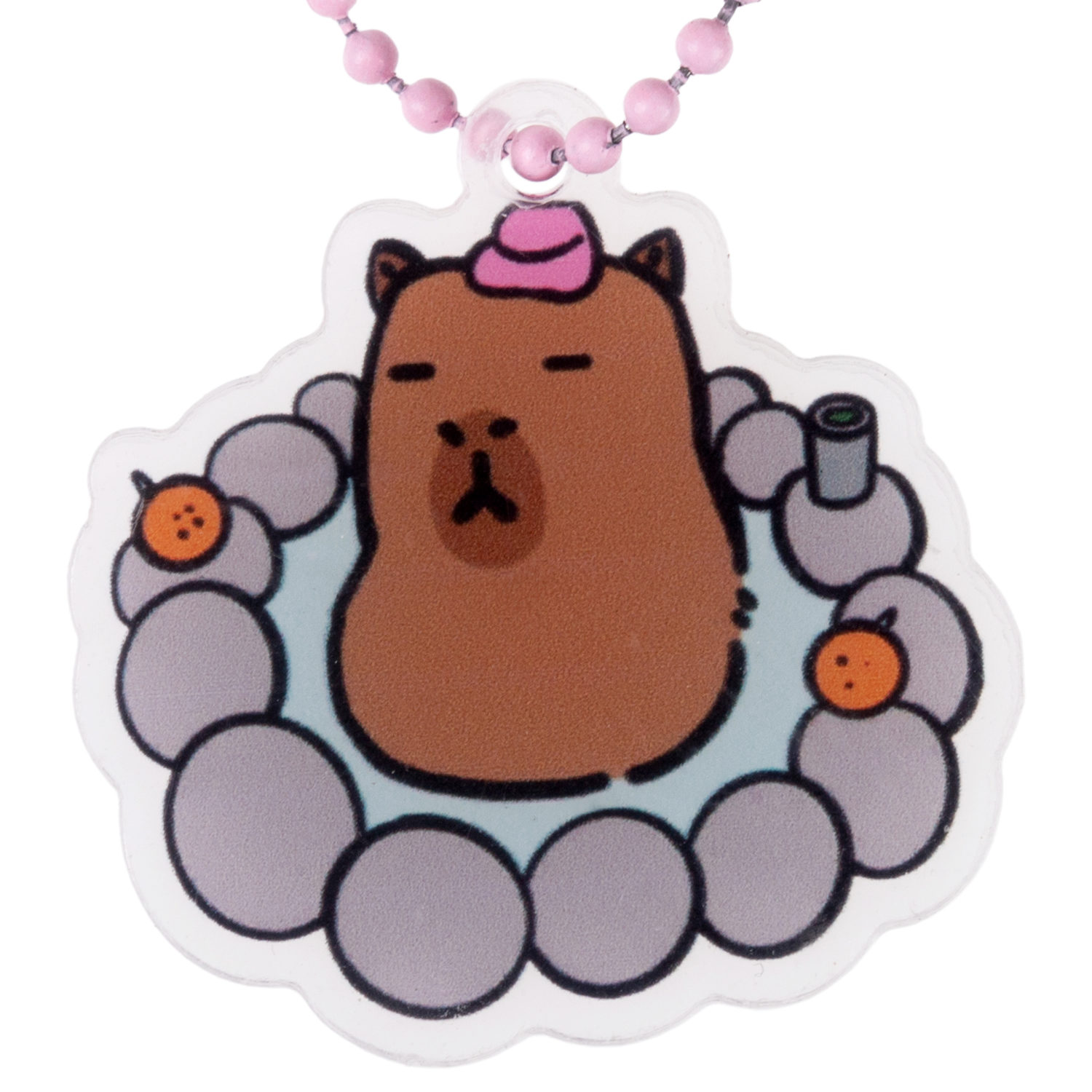 Игрушка-антистресс 1TOY Крутой замес Залиплющ, Капибара, 6 см