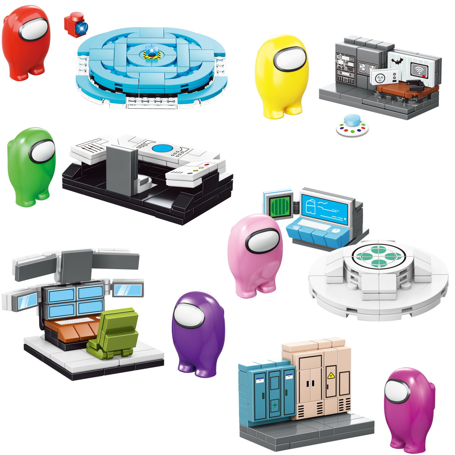 1Toy Blockformers "Космомафия" (д/б 6 шт., в асс. 6 видов, коробка)