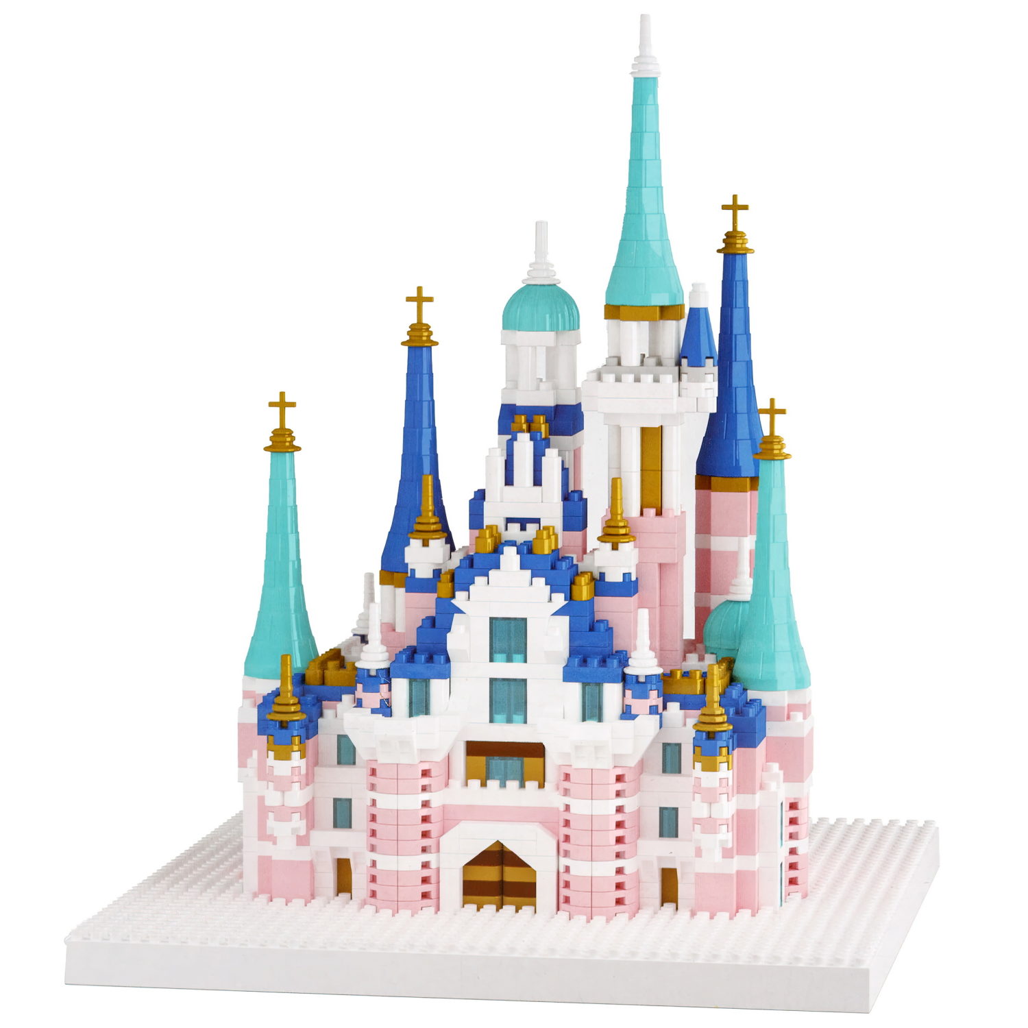 Конструктор из миниблоков 1TOY Blockformers "Замок", 948 деталей