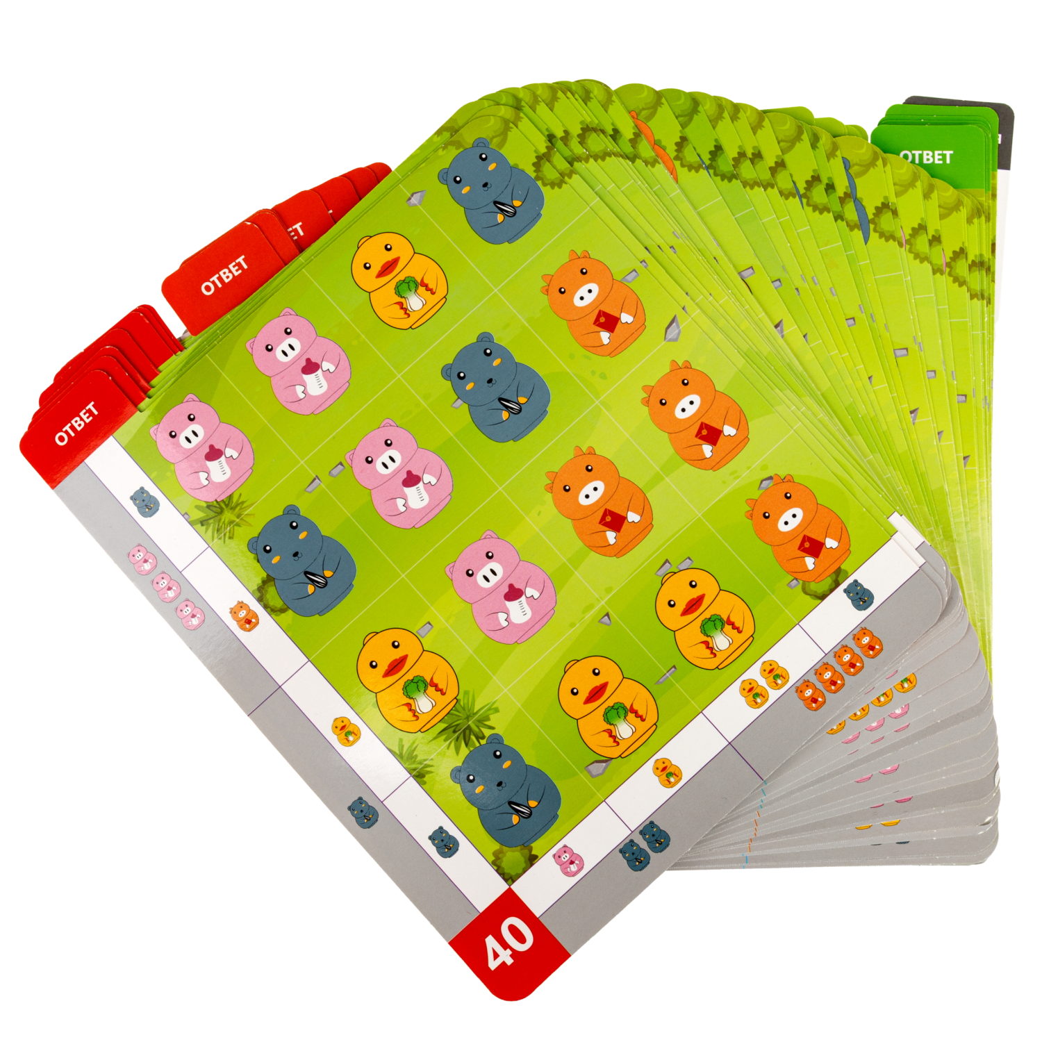 Игра головоломка 1TOY IQ Тренинг ЗооШахматы