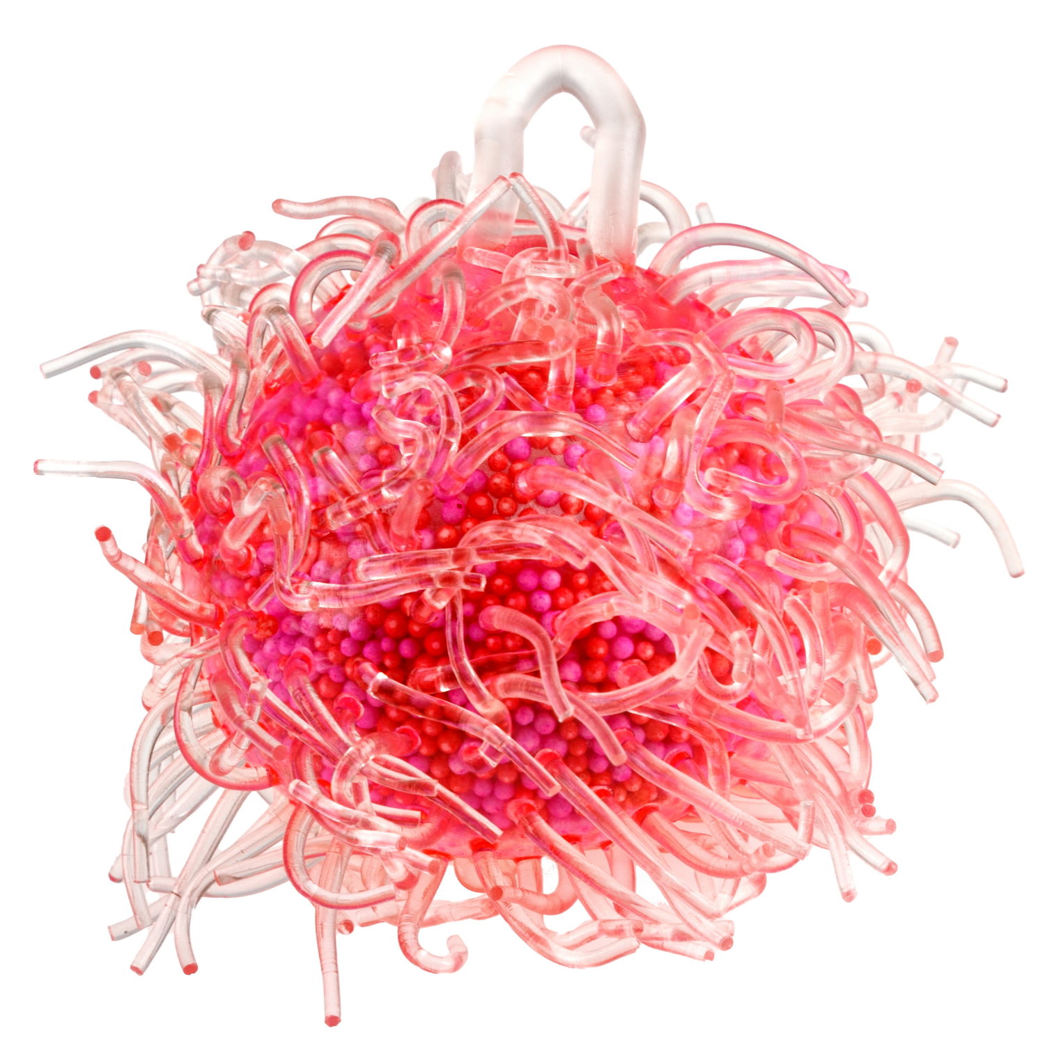 1toy Жмяка, шар с мелкими шариками, 8 см, 3 вида в ассортименте