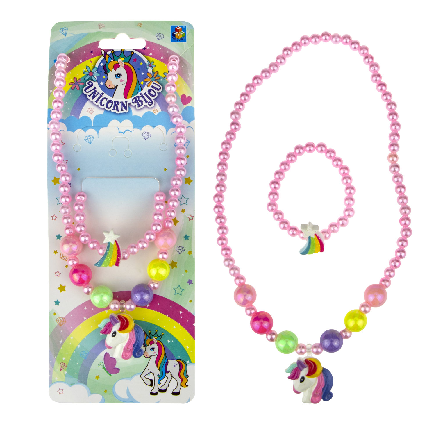 Набор украшений "Unicorn Bijou" от 1TOY, 2 предмета