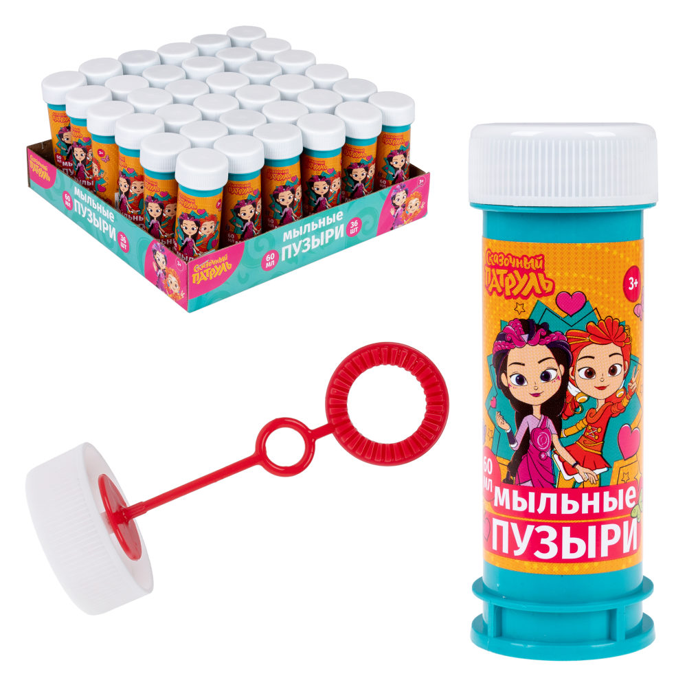Мыльные пузыри 1TOY Сказочный патруль, 60 мл