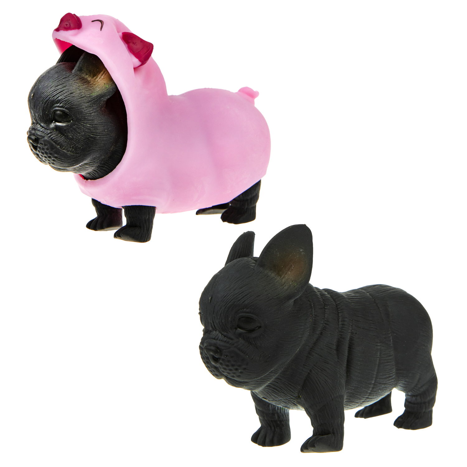 Антистресс игрушка 1TOY Прокачка для собачки, тянущиеся собачки в костюмчиках, 12 видов, пакет с окном