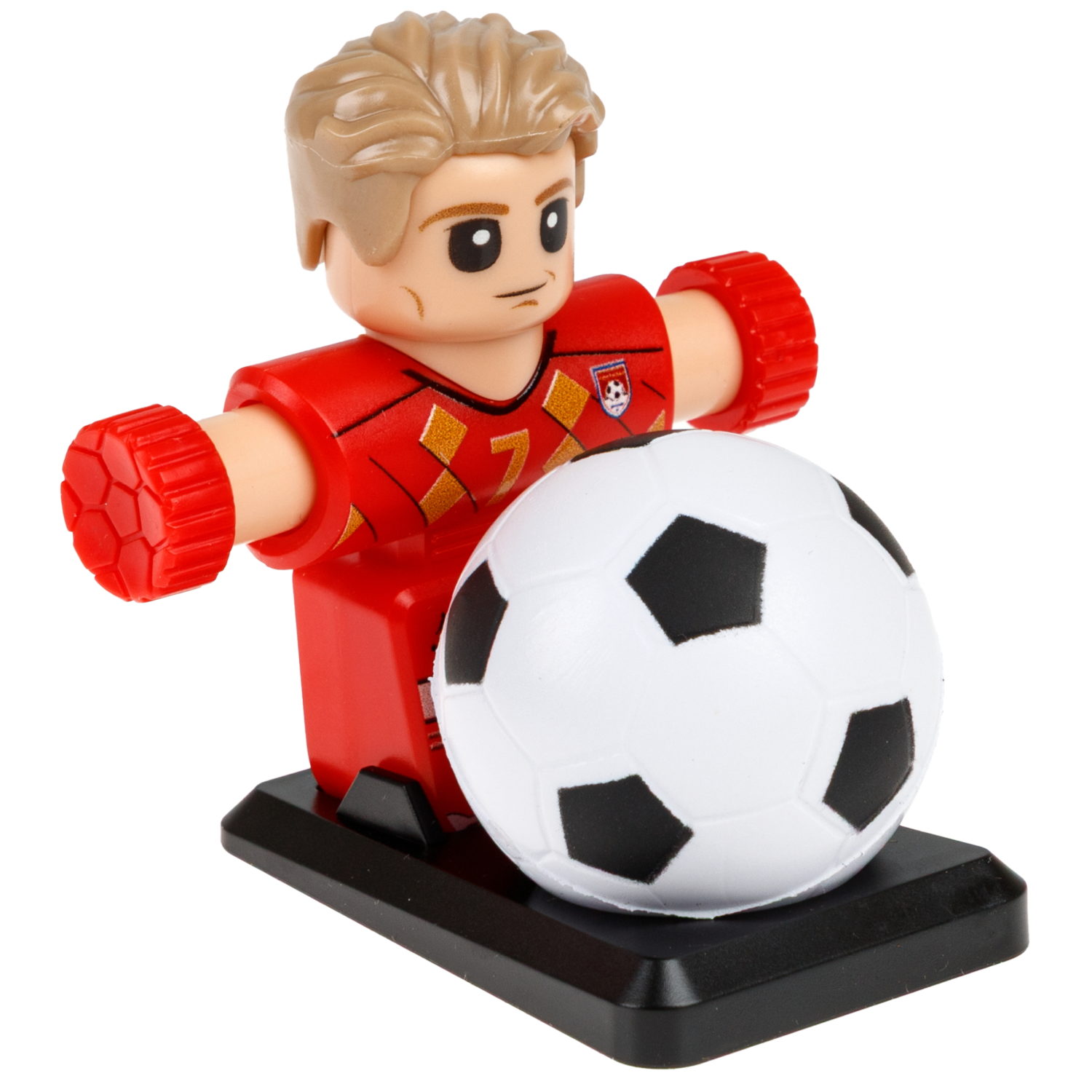 Фиджетбол 1TOY Легенды футбола Франция - Бельгия, 2 футболиста