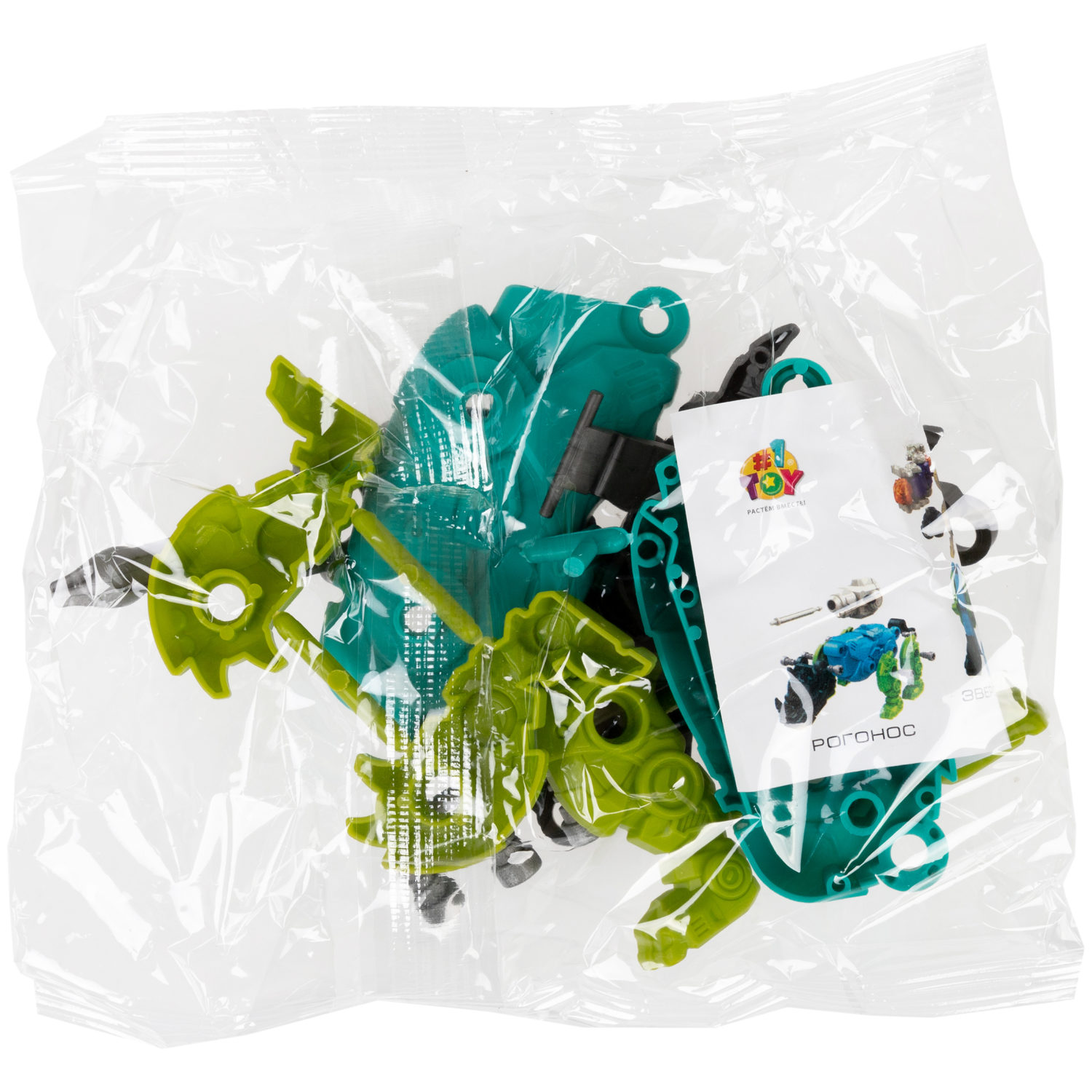 1toy Трансботы Зоотехника «Зверобой» , в ассортименте 5 видов