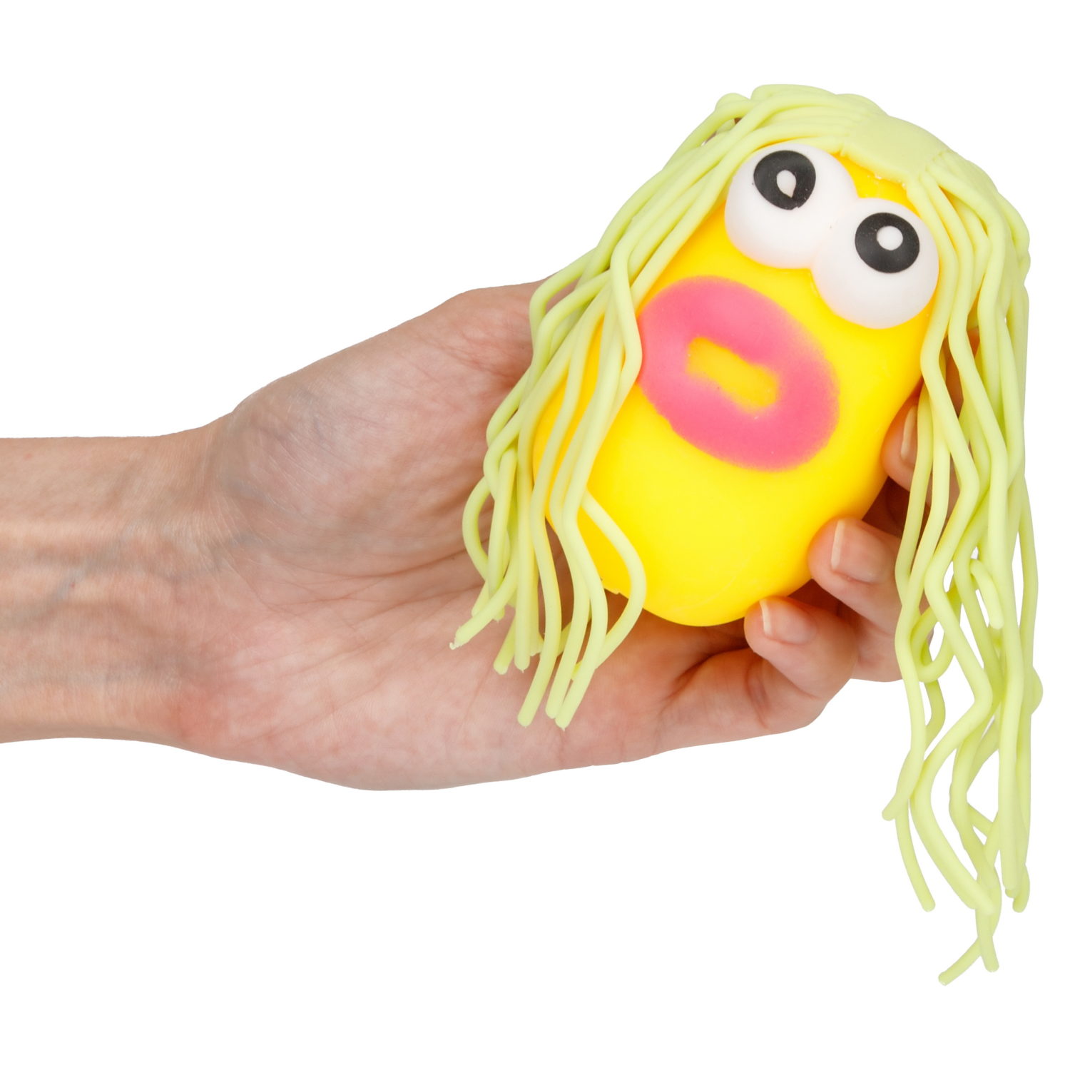 Игрушка-антистресс 1TOY Крутой замес 1TOY «Зачётная крашиха», желтая