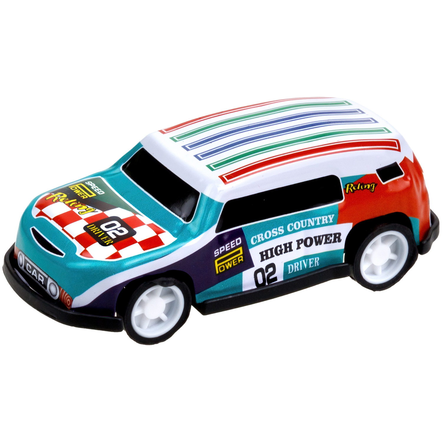 Набор металлических машинок 1TOY Драйв, инерционные, гоночные, маленькие, 6,8 см, 24 шт.