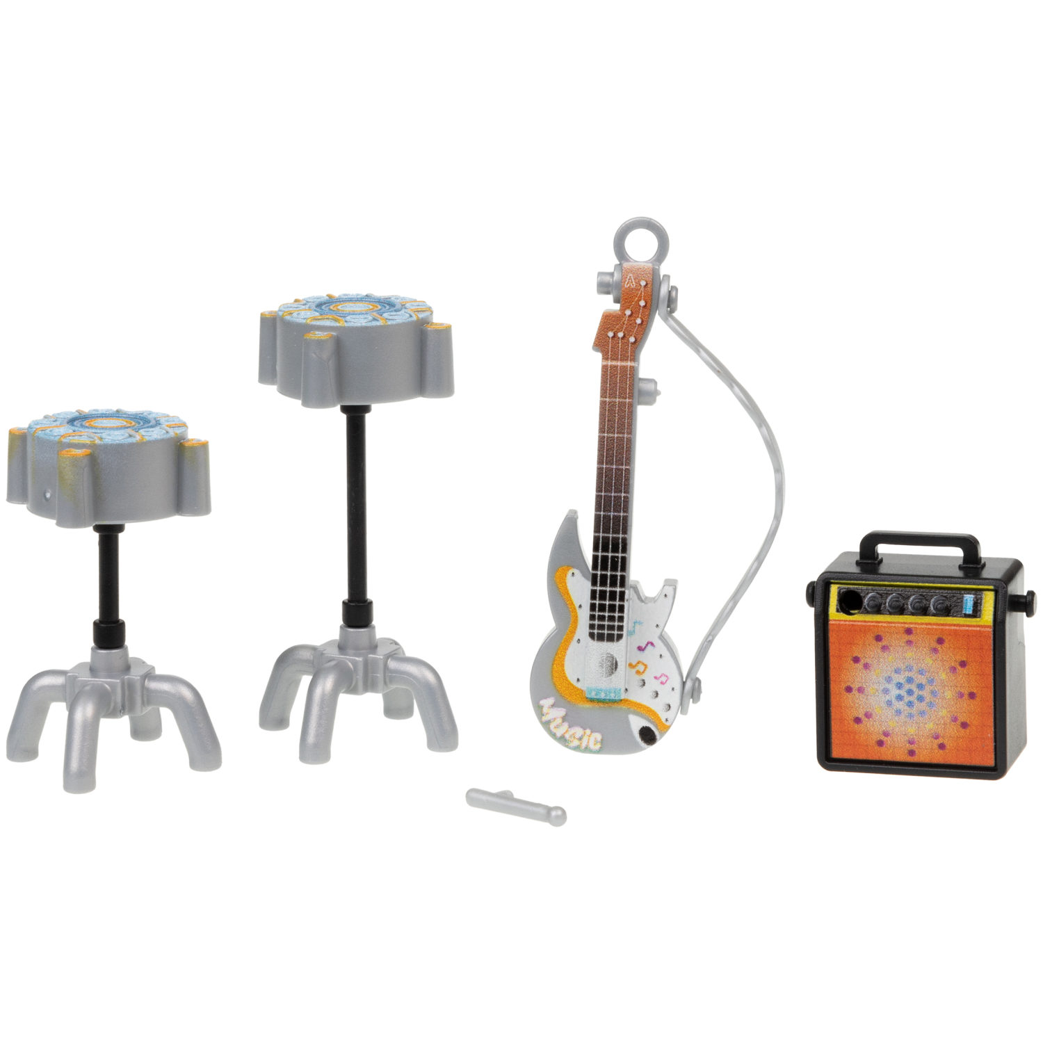 Кукла для девочки и аксессуары 1TOY LUCKY BOX Party girl, детская, маленькая, с музыкальными инструментами