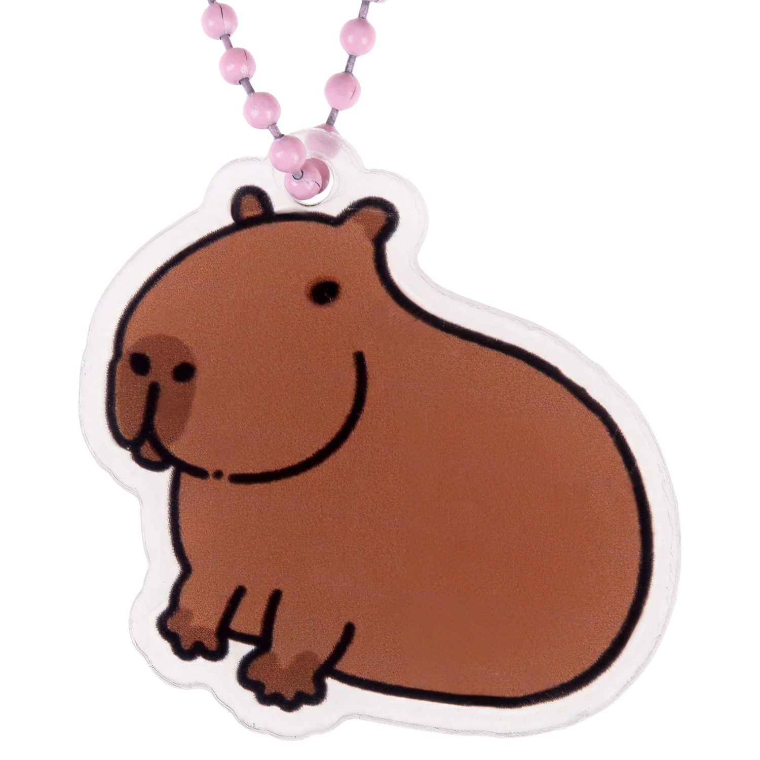 Игрушка-антистресс 1TOY Крутой замес Залиплющ, Капибара, 6 см