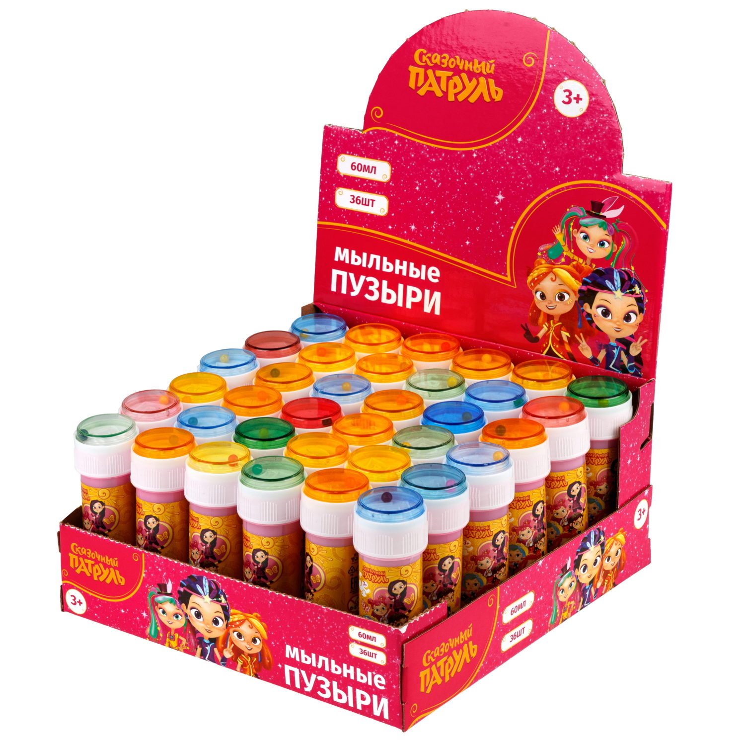 1TOY Сказочный патруль, мыльные пузыри, 60 мл