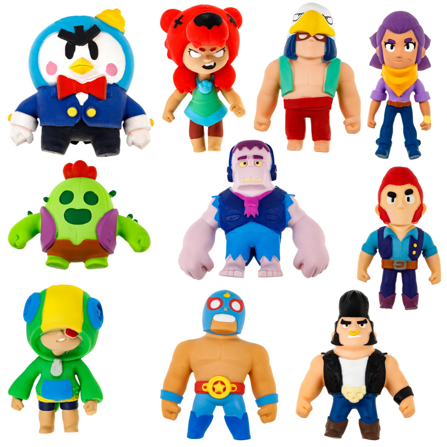 Тянущаяся фигурка 1TOY Monster Flex, 13 см, 10 видов в ассортименте