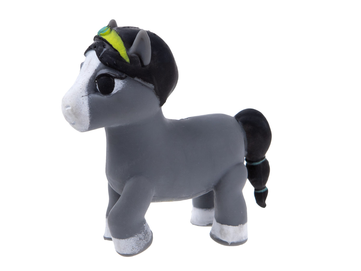 1TOY Пони на фасоне, пони тянущиеся в костюмчиках, 10см, 12 видов, пакет с окном, 12 шт в д/б