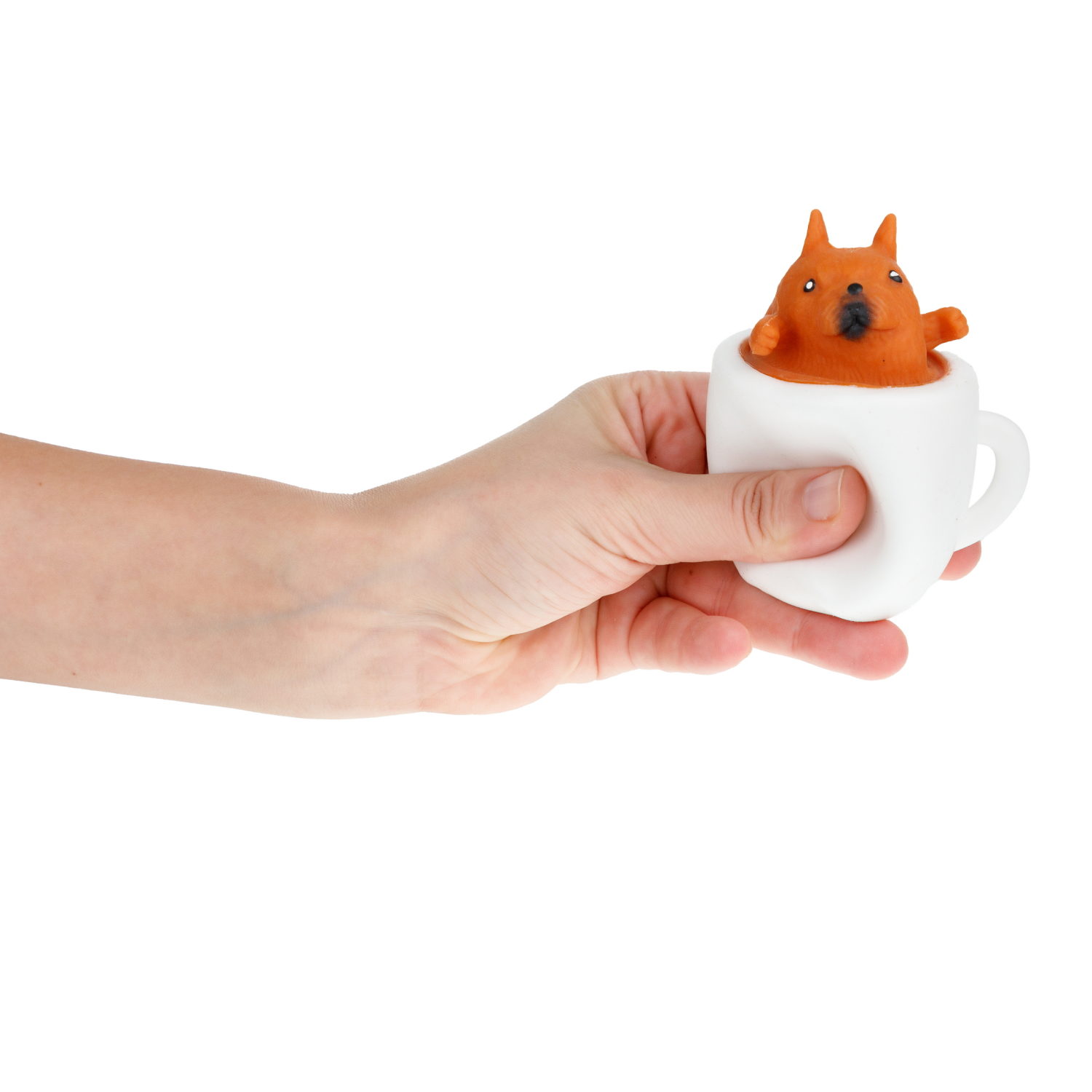 1Toy Жмяка "Выскочка. Собака" 5,5 см, 4 вида в ассортименте