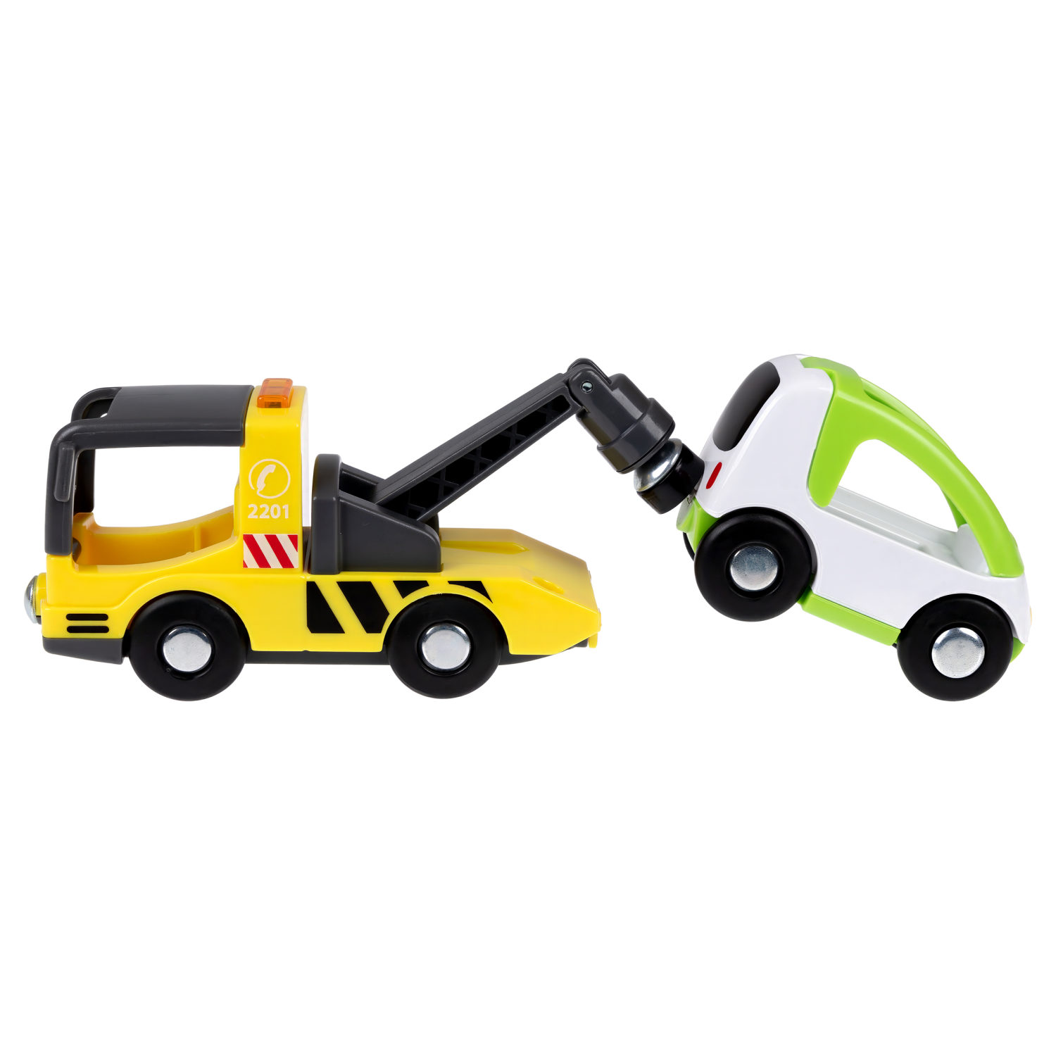 Деревянная железная дорога 1TOY GOODOK с электропоездом, 57 элементов