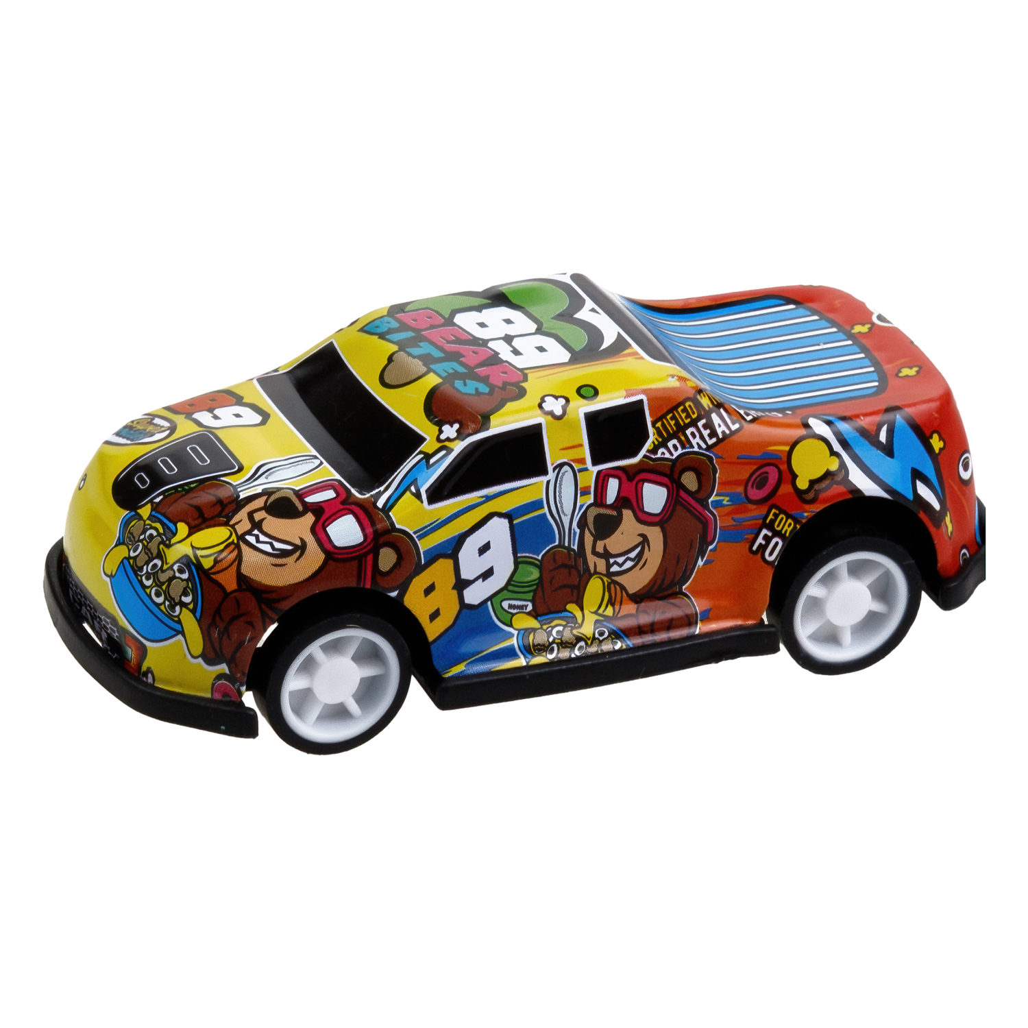 Набор металлических машинок с картой 1TOY Драйв, инерционные, гоночные, маленькие, 6,8 см, 60 шт.