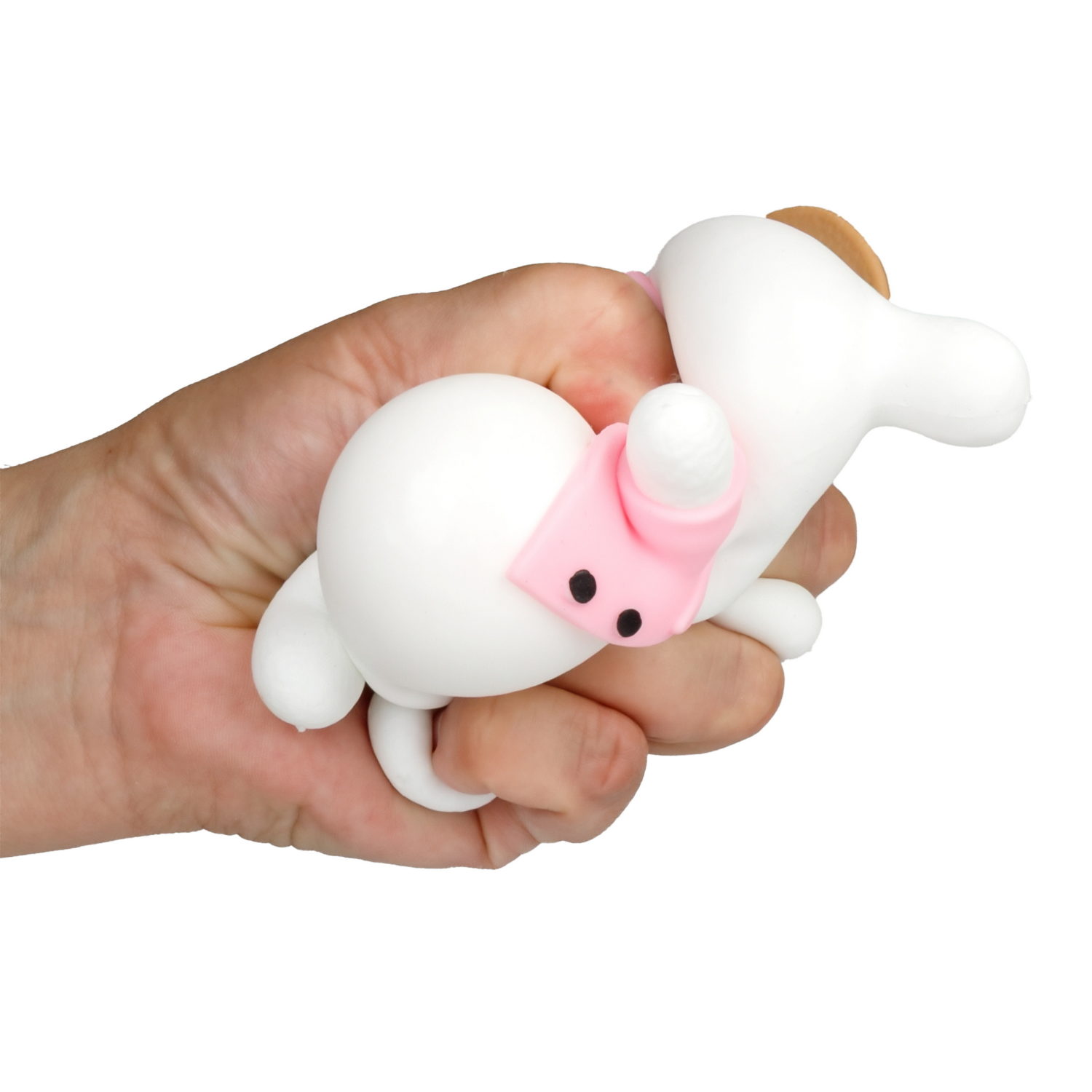 Антистресс-игрушка 1TOY Крутой замес собака в костюме, 15х11 см