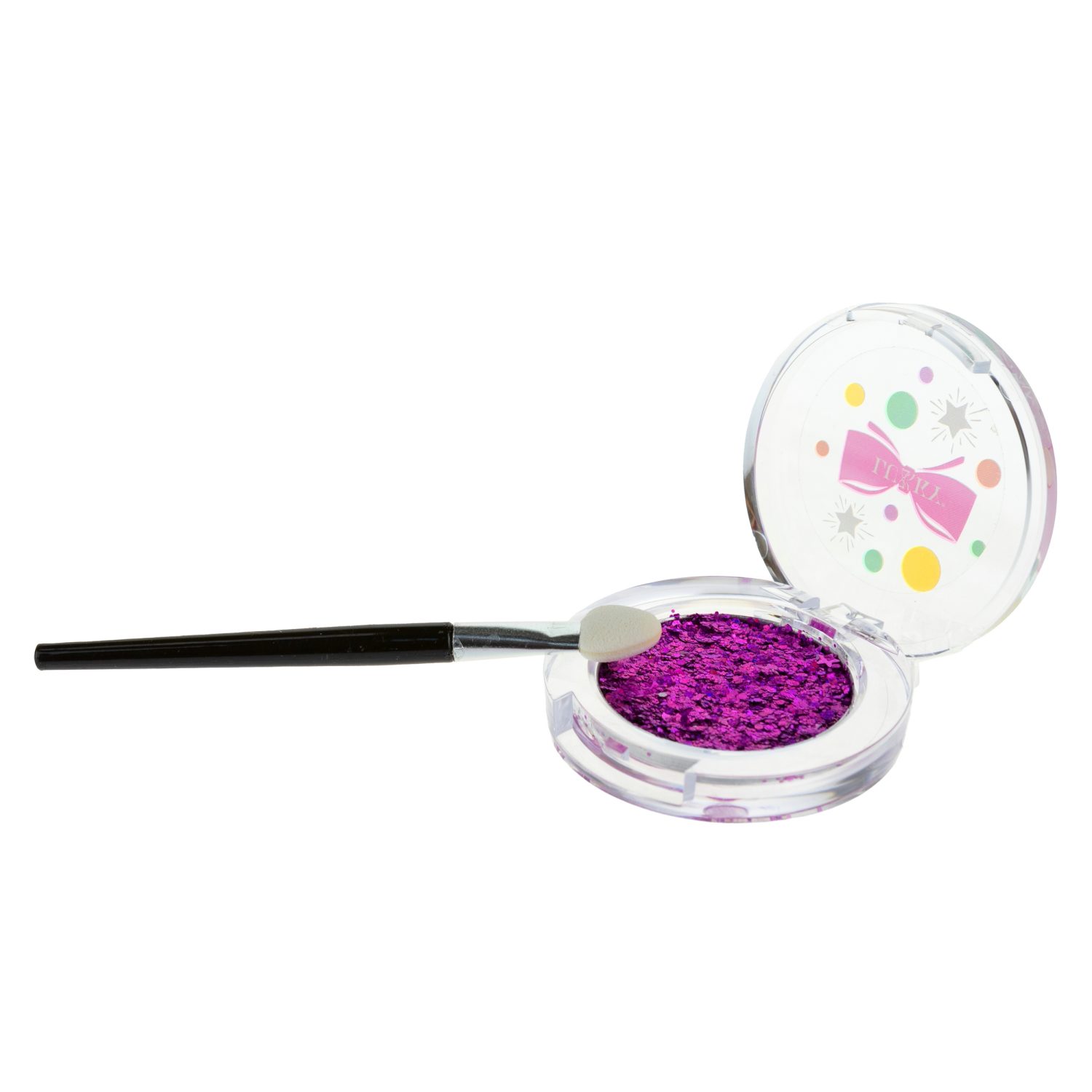 Lukky Блестки для лица, тела и волос 1 г, фиолетовый цвет, аппликатор, блистер