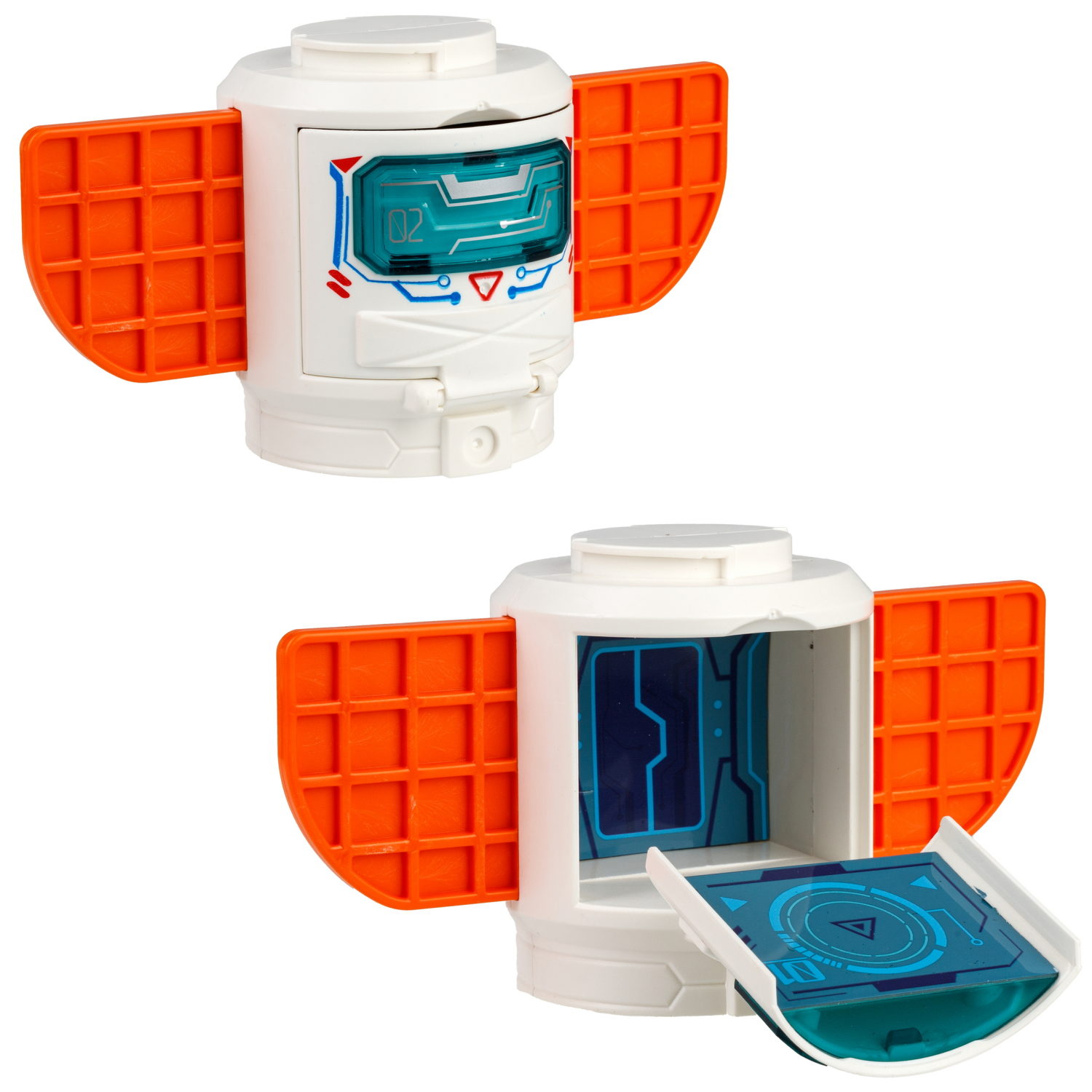 Игровой набор интерактивный 1TOY Space Team II 4-в-1: ракета, космическая станция, шаттл, планетоход, фигурки, световые и звуковые эффекты