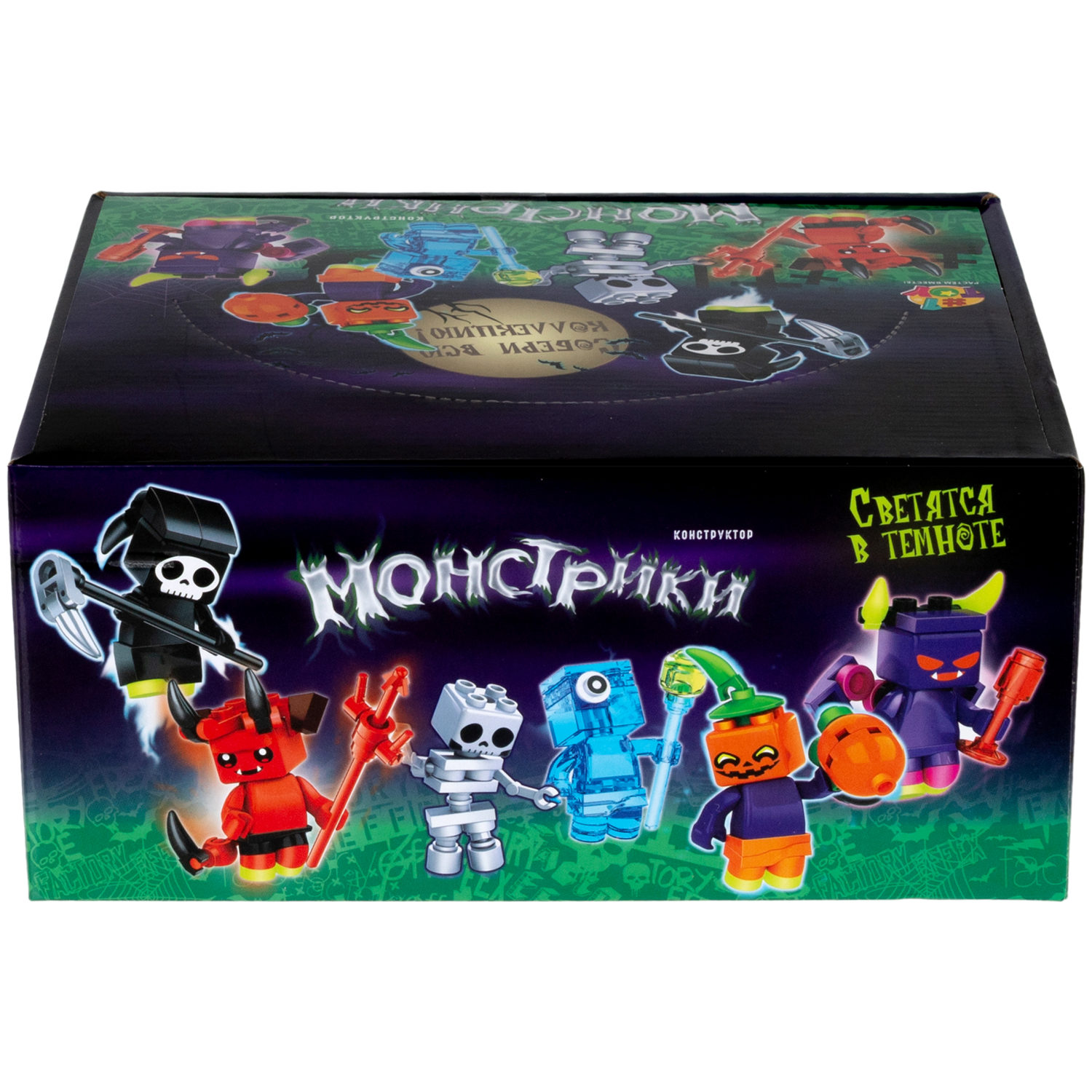 1Toy конструктор Blockformers "Монстрики", 6 видов в ассортименте
