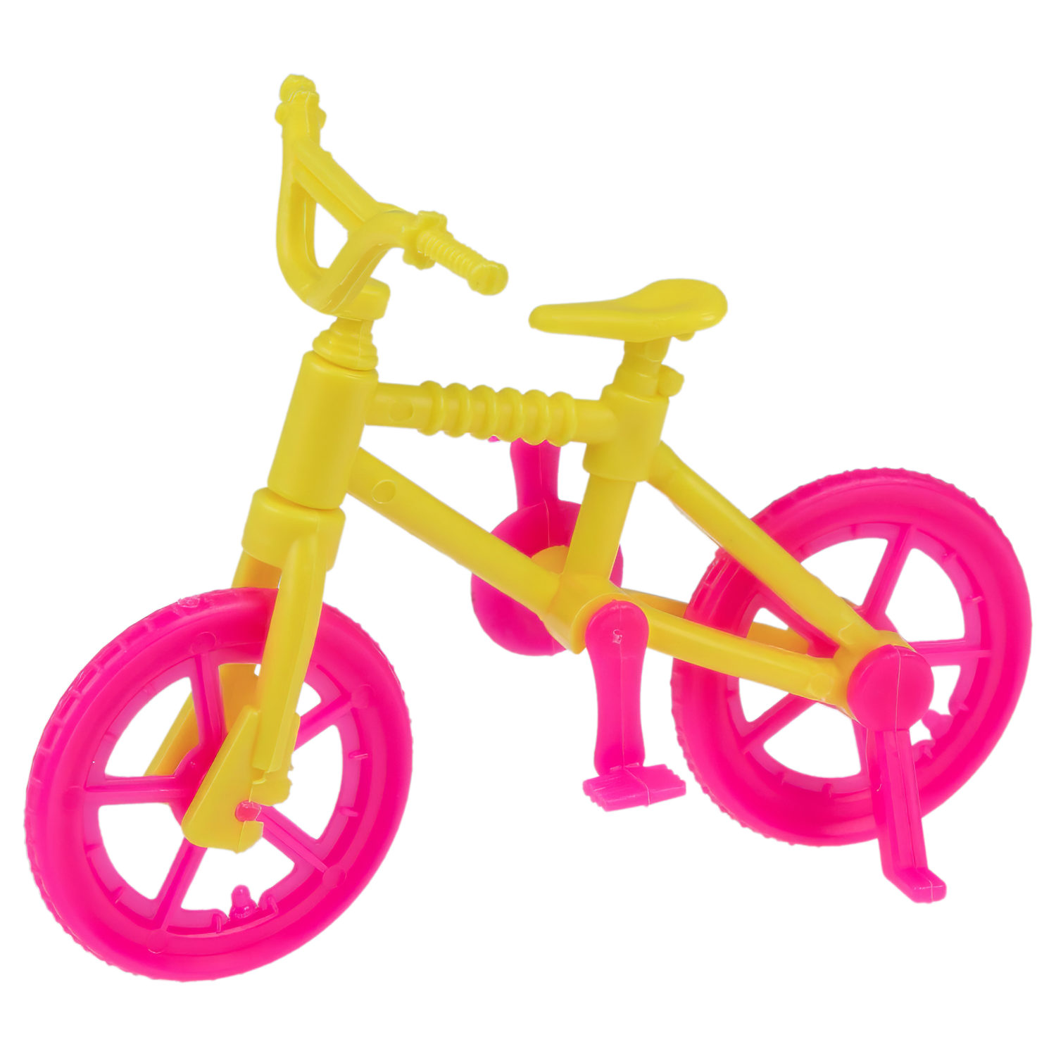 Кукла Alisa Little Love 15,2 см, брюнетка, с велосипедом и роликами