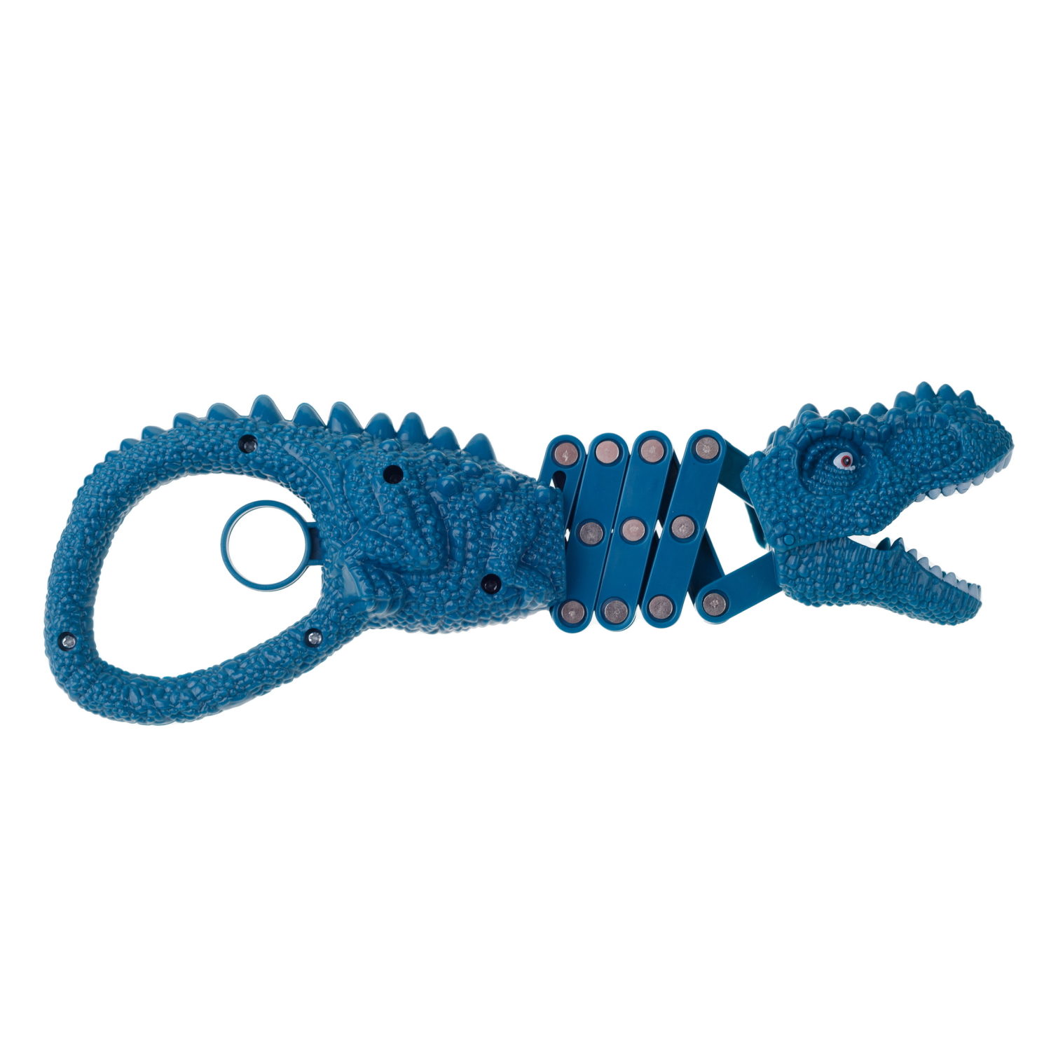 1TOY Хваталка в виде головы животного 24 см., 8 видов в ассорт., бирка, сетка