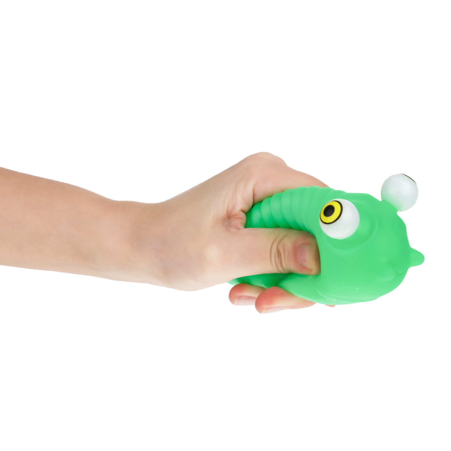 1toy Пучеглаз-антистресс "Слизень" 4,6х4х15 см, 4 вида в ассортименте