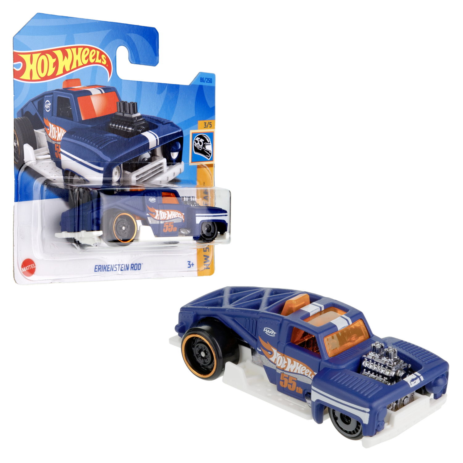 Hot wheels Машинки базовой коллекции в дисплее ERIKENSTEIN ROD