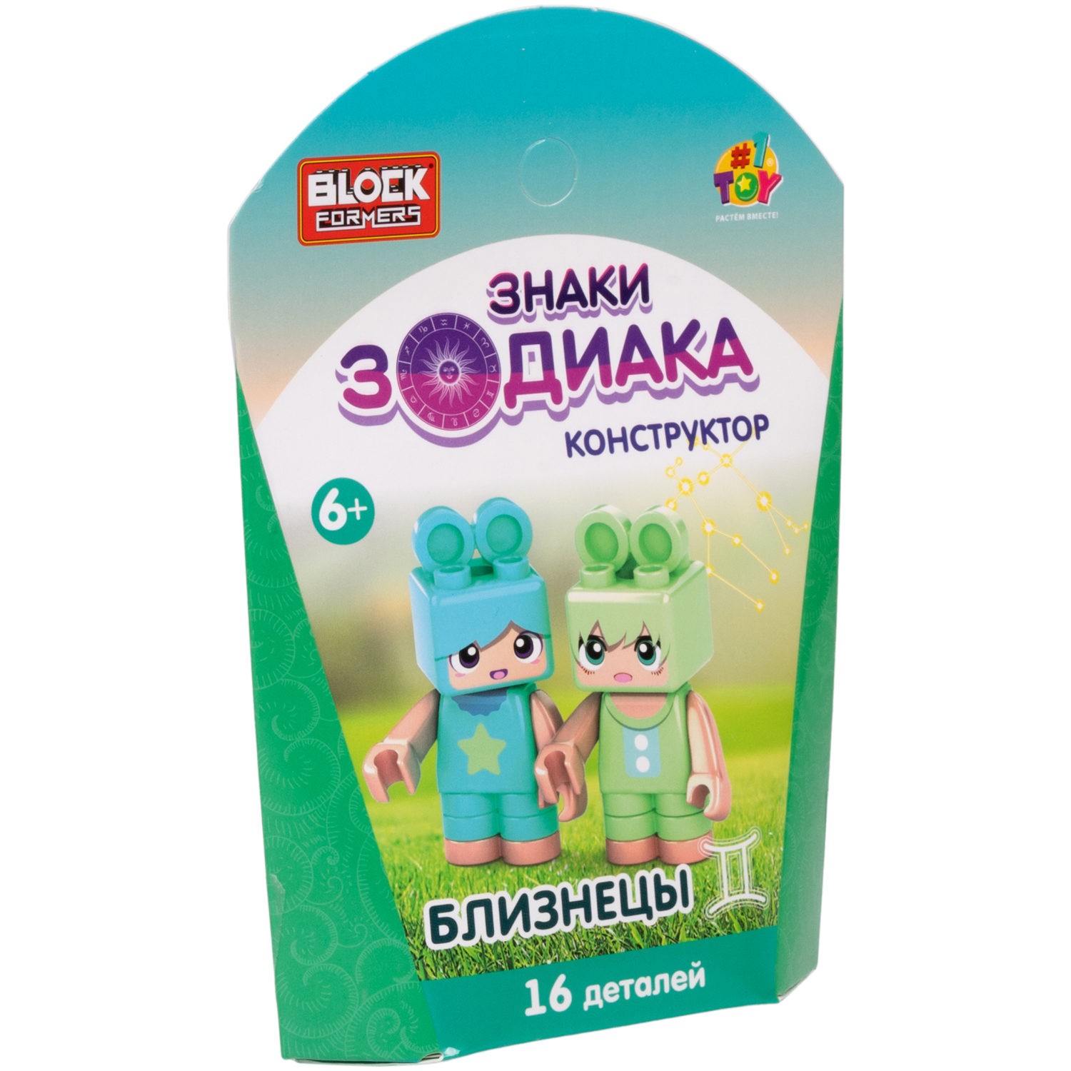 1TOY конструктор Blockformers "Знаки зодиака", 12 видов в ассортименте