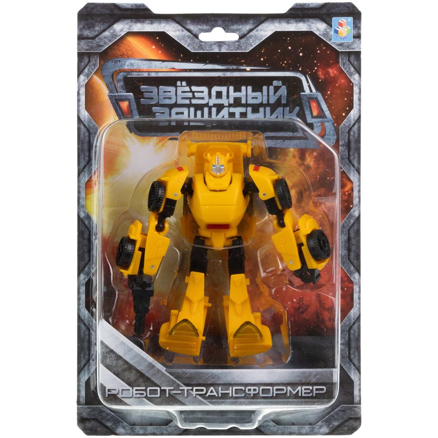 Трансформер "Звёздный защитник" 1TOY, собирается в машину.