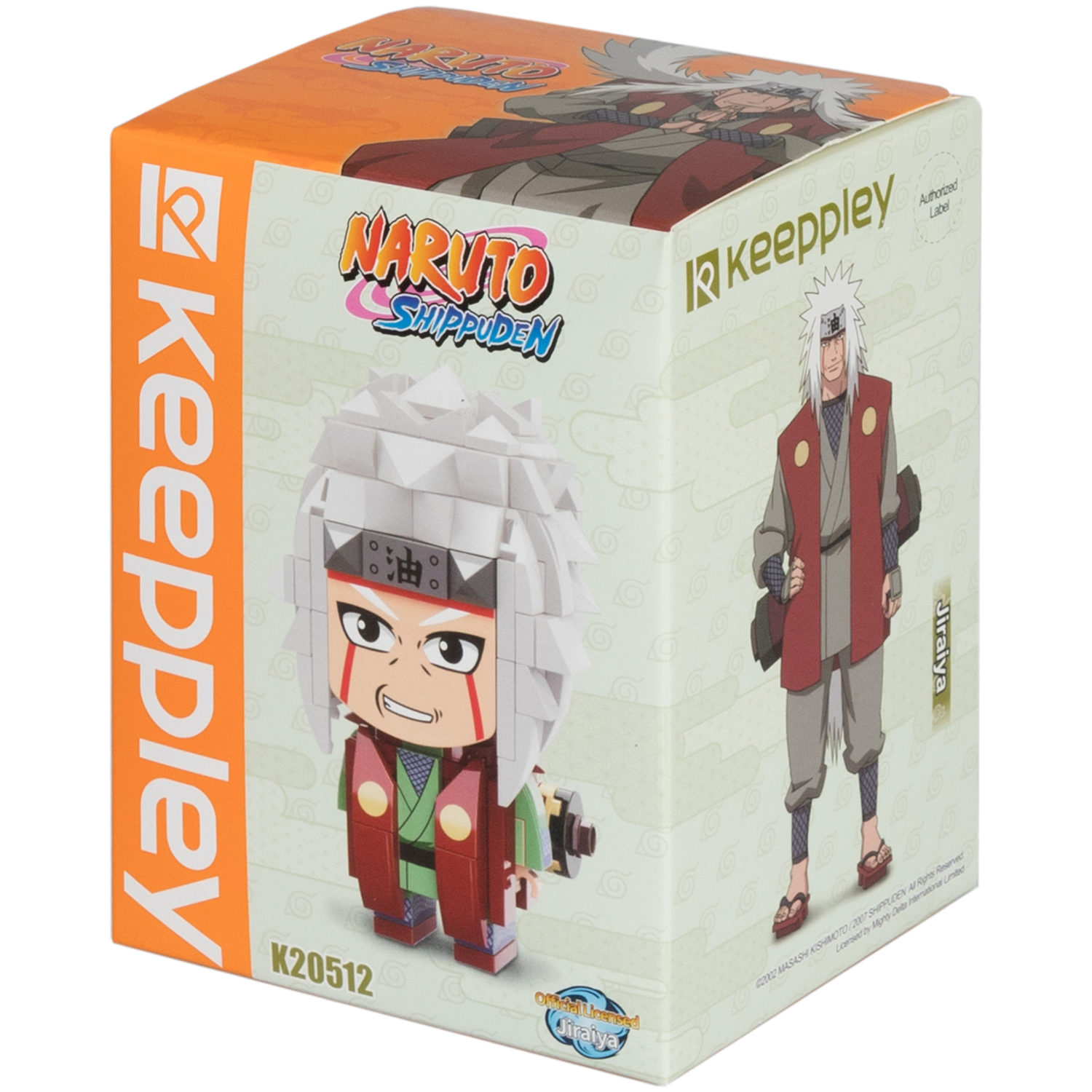 Naruto конструктор "Джирайя" для мальчиков и девочек, 318 деталей