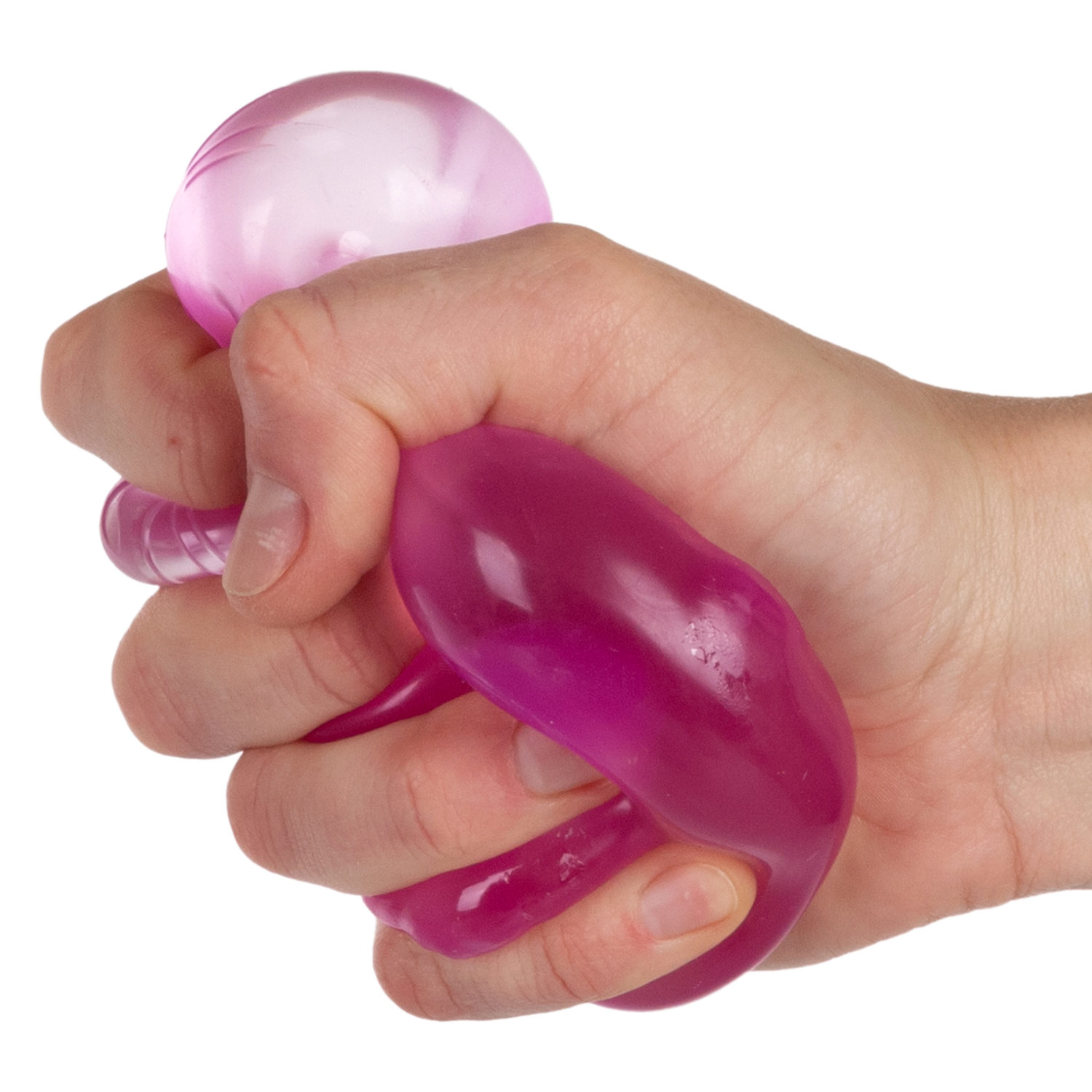 Антистресс-игрушка для рук 1TOY Крутой замес Супергель котик 4 цвета в ассортименте, 6*7,7 см