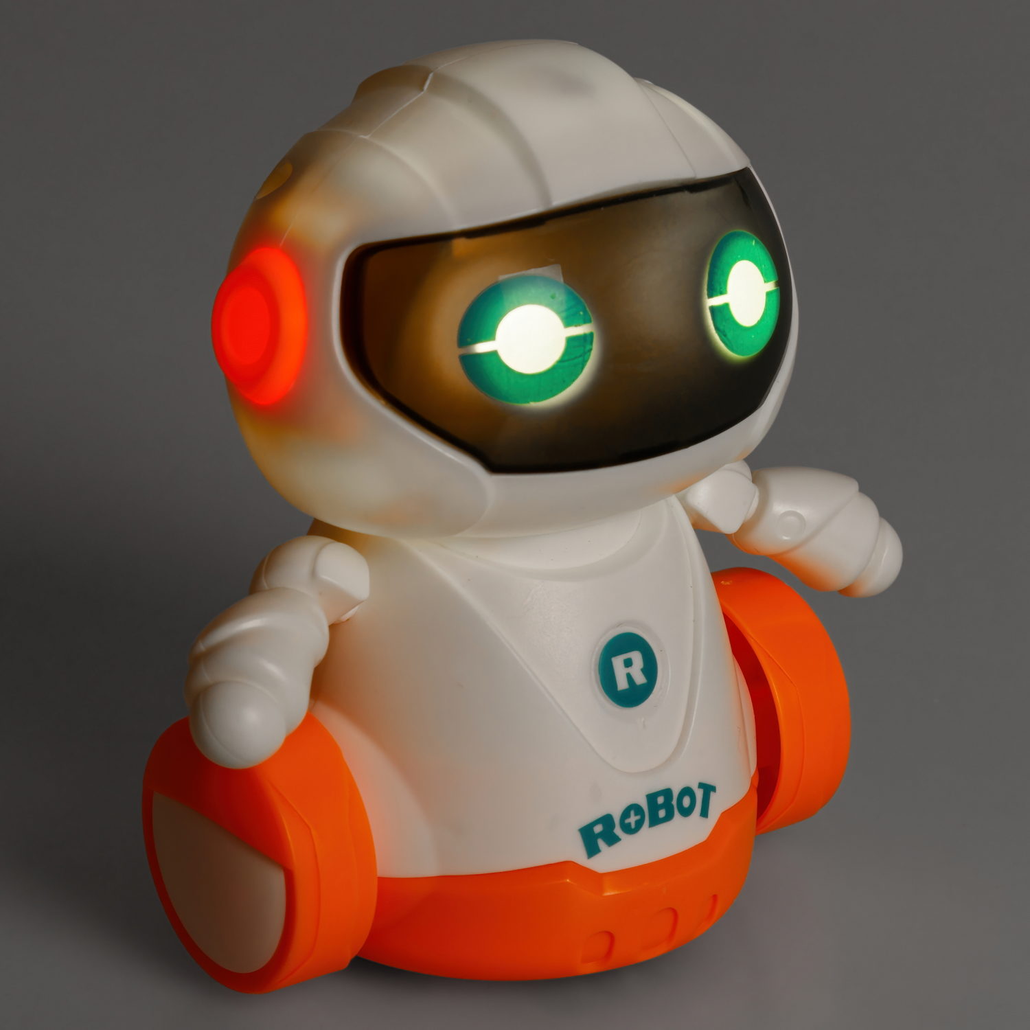 Интерактивный робот 1TOY на пульте управления, со светом и звуком