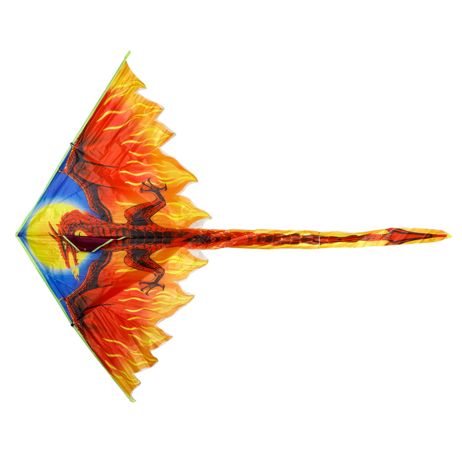 Воздушный змей 1TOY Дракон 130х110 см, леер 50 м